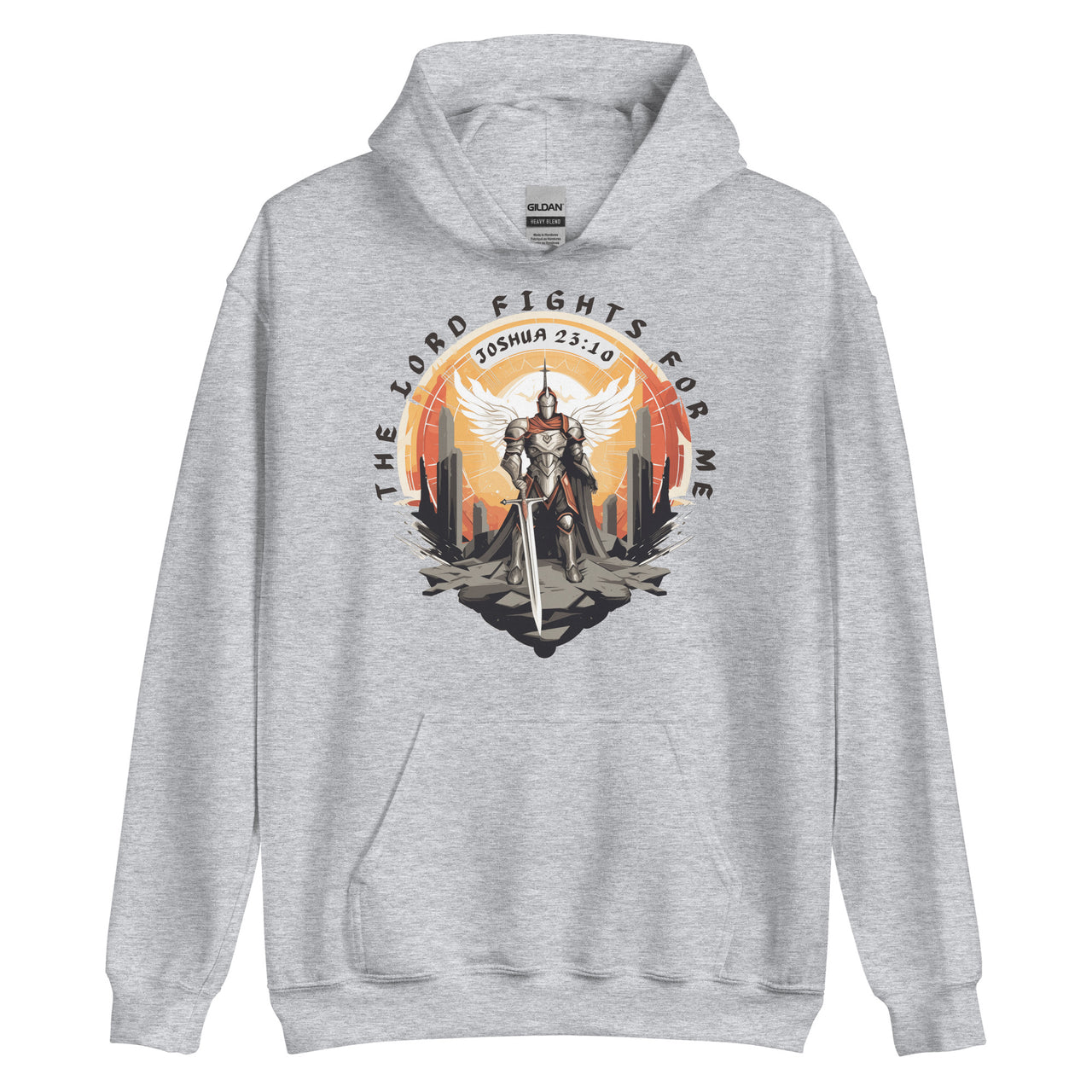 “The Lord Fights for Me” Unisex Hoodie 5