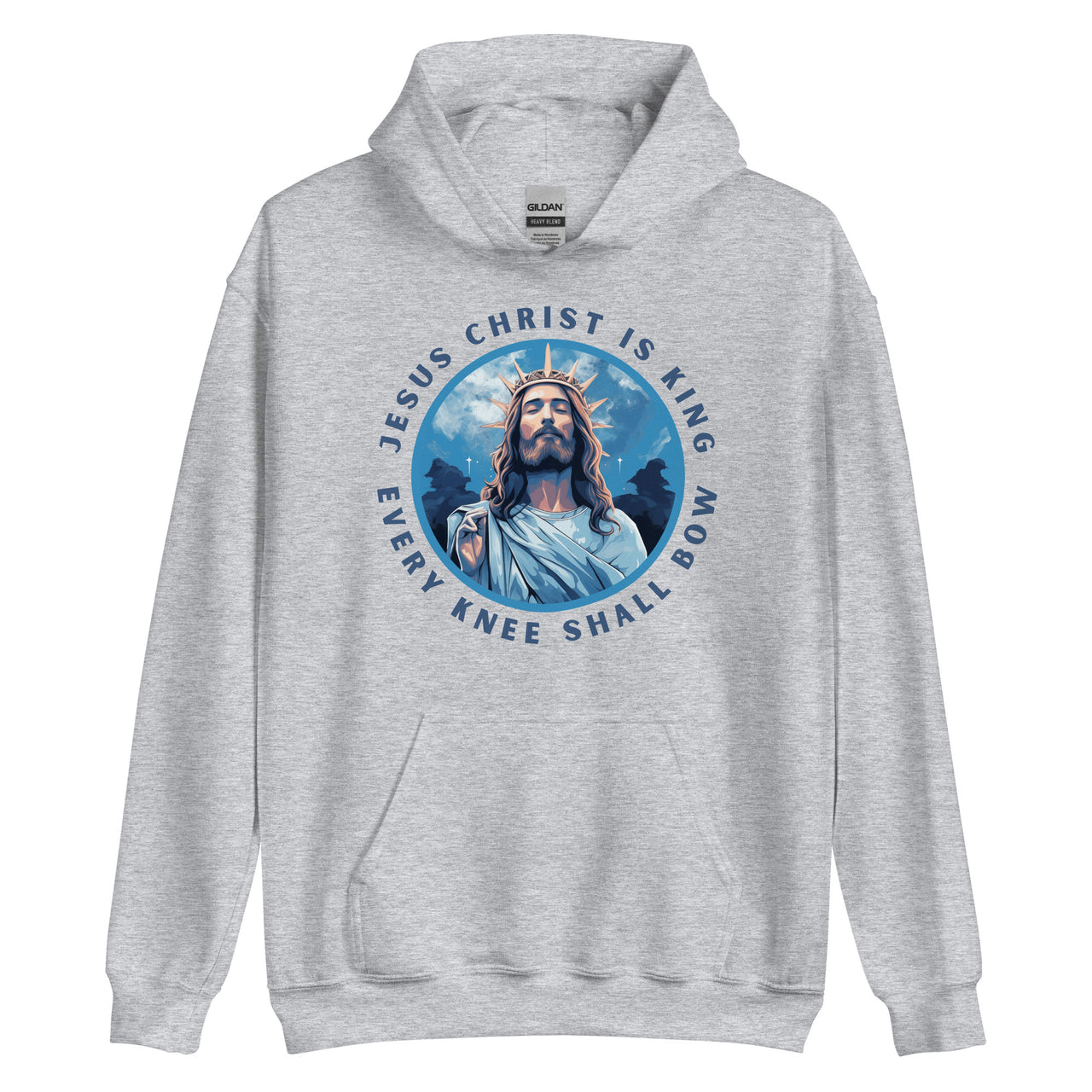 "Every Knee Shall Bow" Unisex Hoodie 1