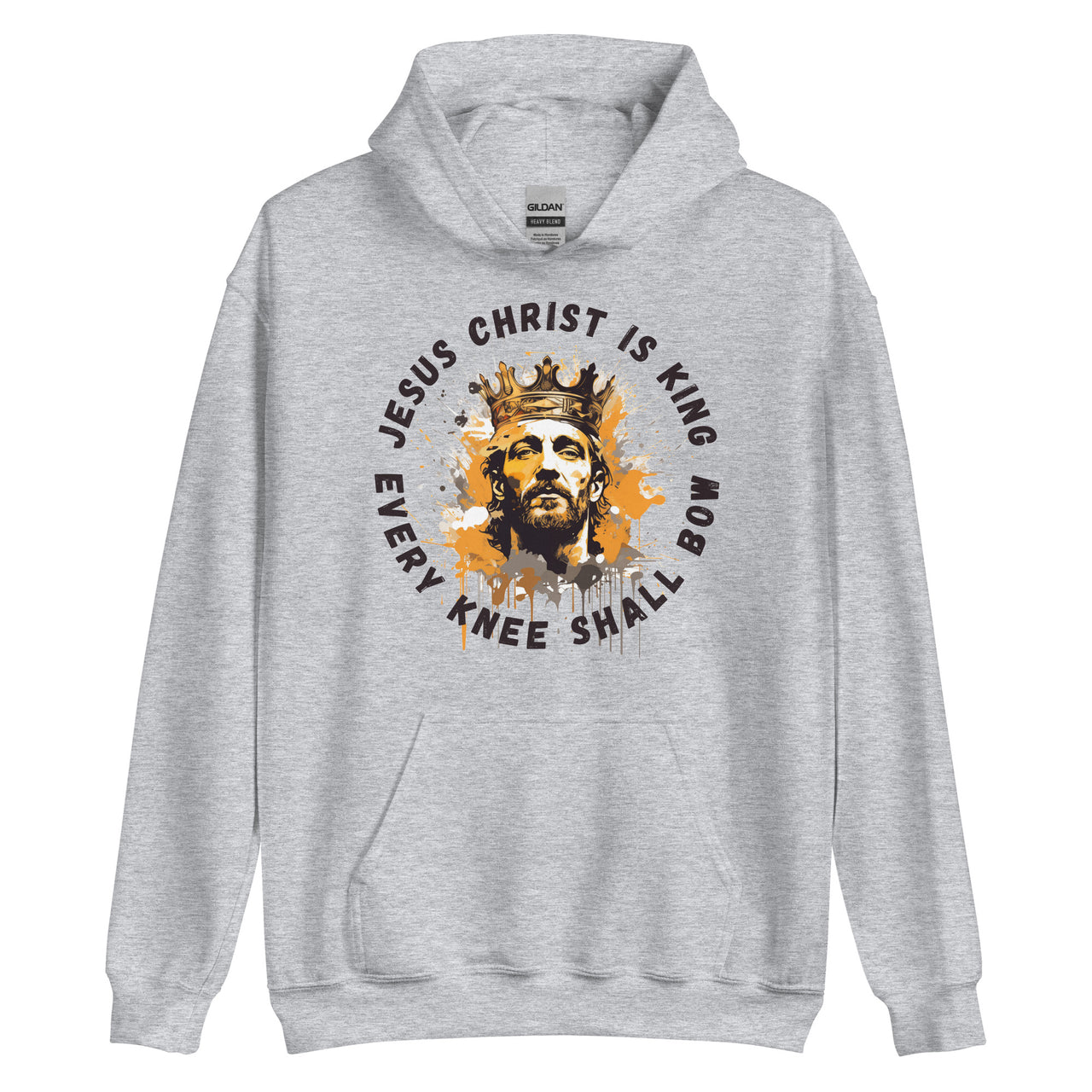 "Every Knee Shall Bow" Unisex Hoodie 4
