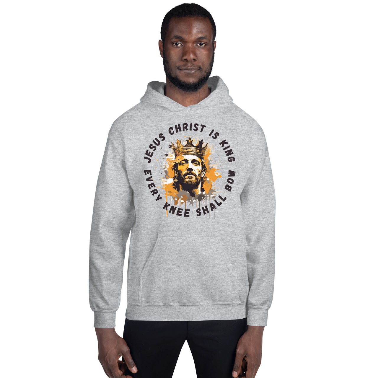 "Every Knee Shall Bow" Unisex Hoodie 4