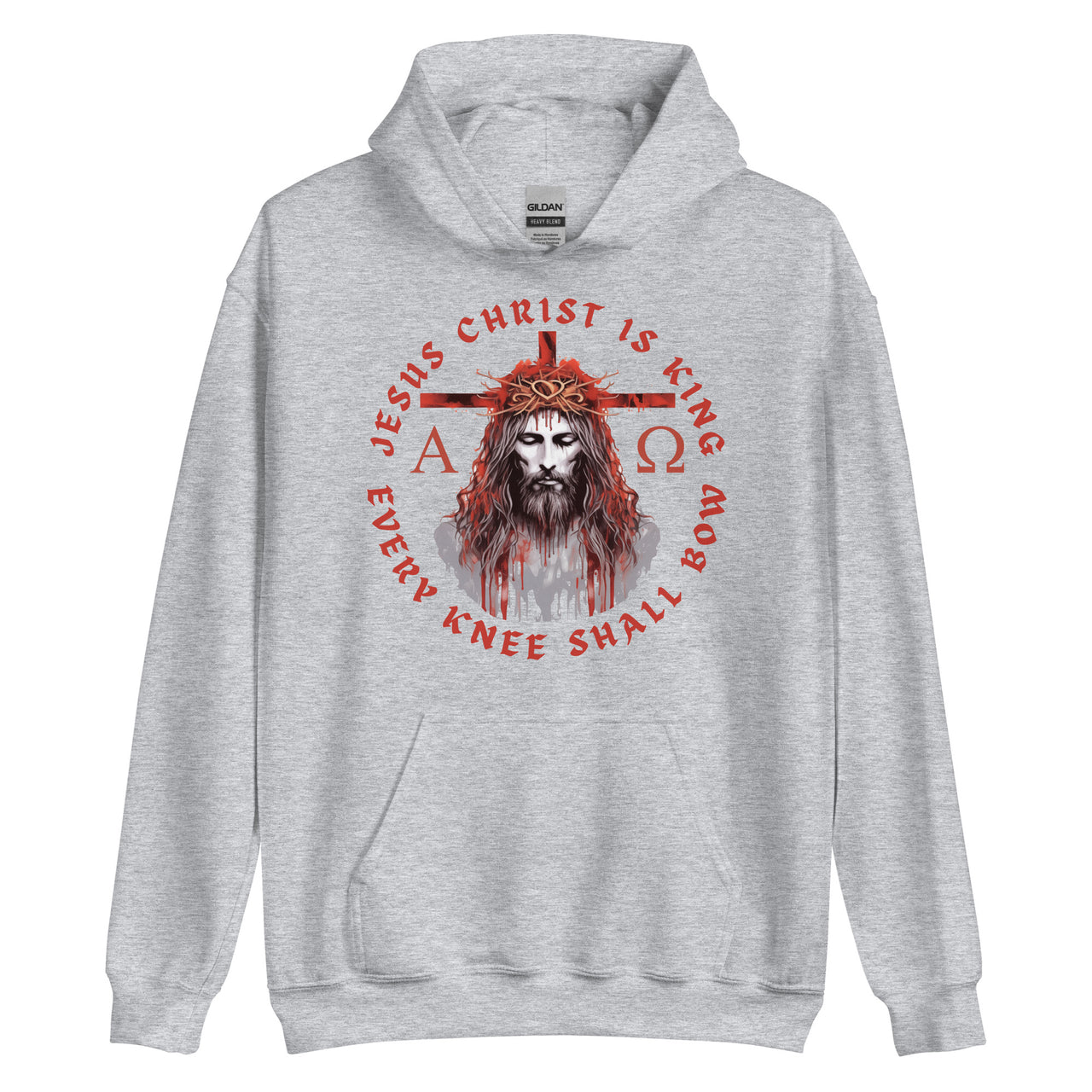 "Every Knee Shall Bow" Unisex Hoodie 5