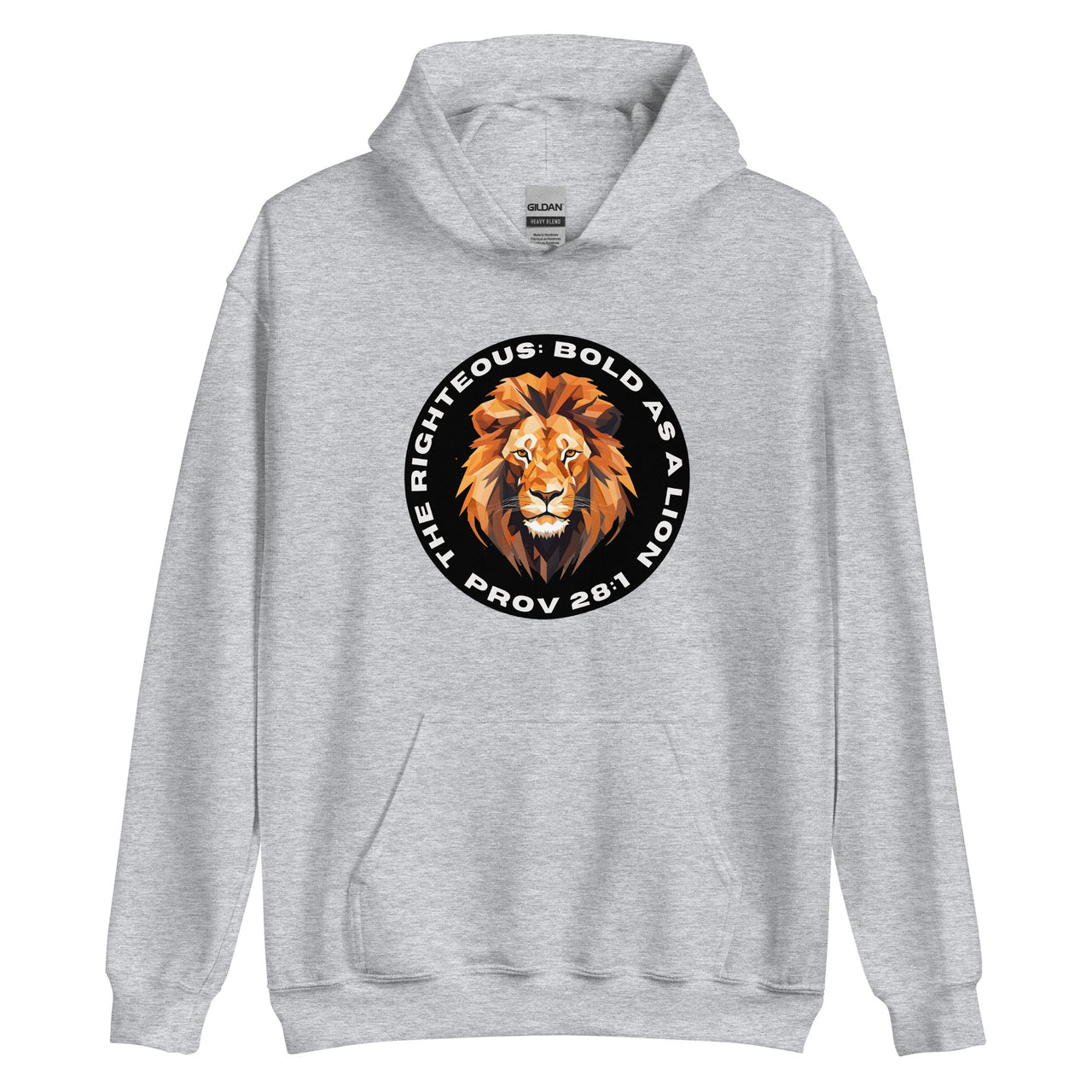 “Bold as a Lion” Unisex Hoodie 2
