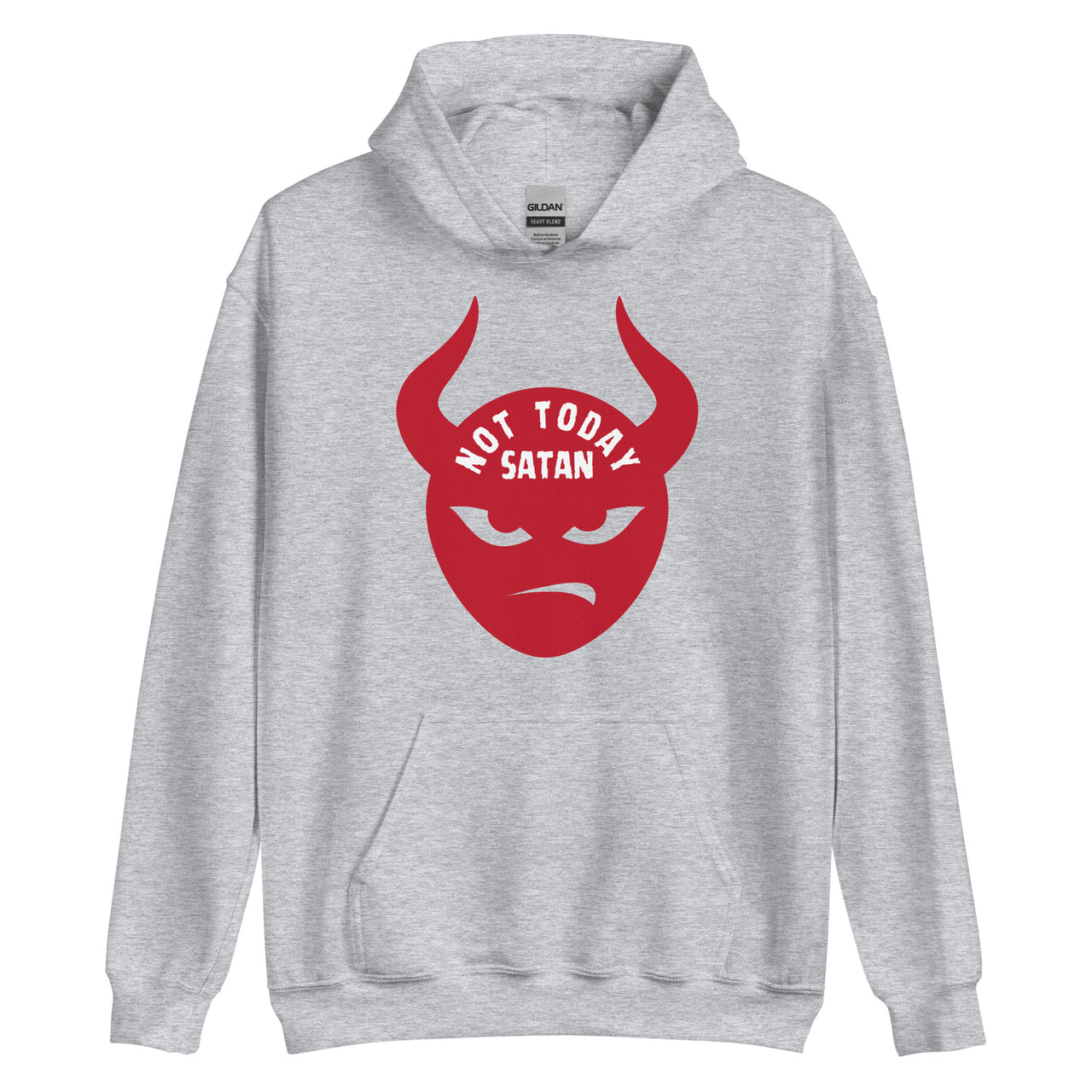 "Not Today Satan" Unisex Hoodie 2