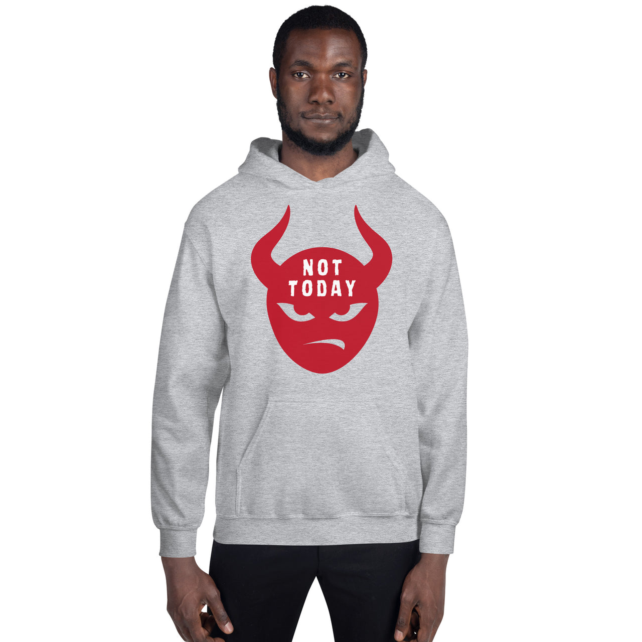 "Not Today Satan" Unisex Hoodie 2