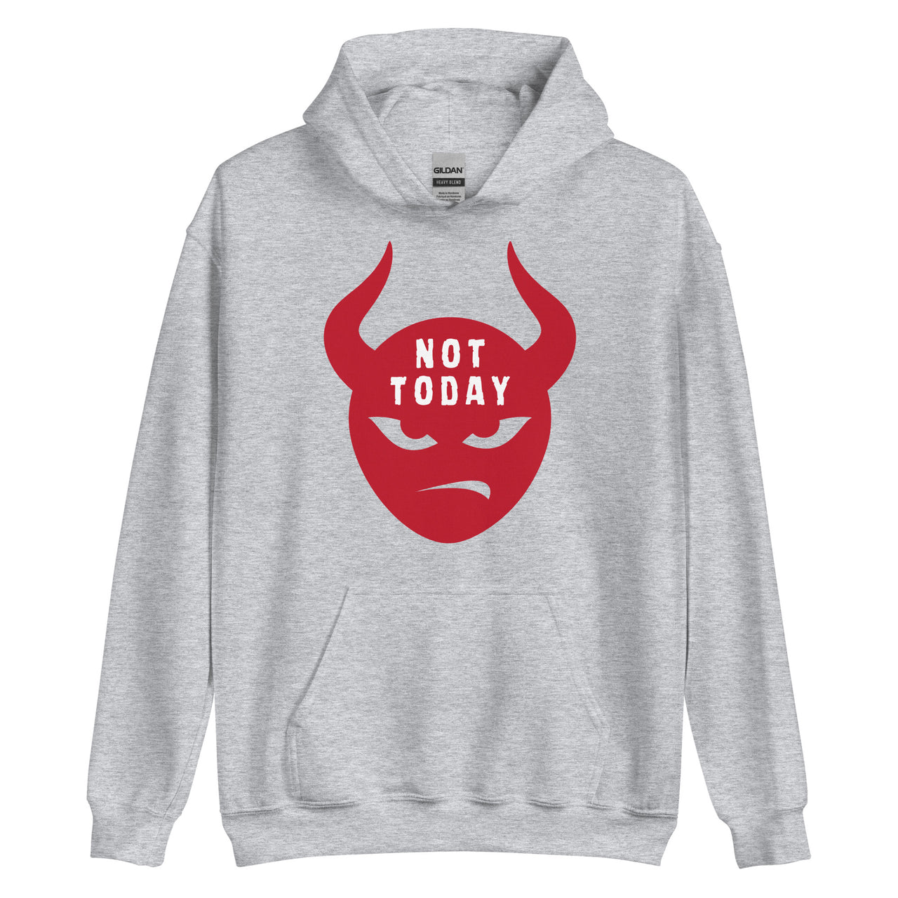 "Not Today Satan" Unisex Hoodie 2