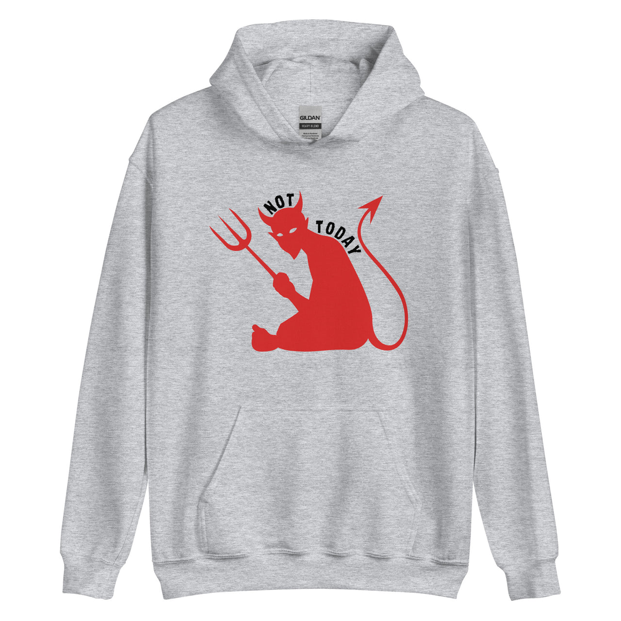 "Not Today Satan" Unisex Hoodie 10