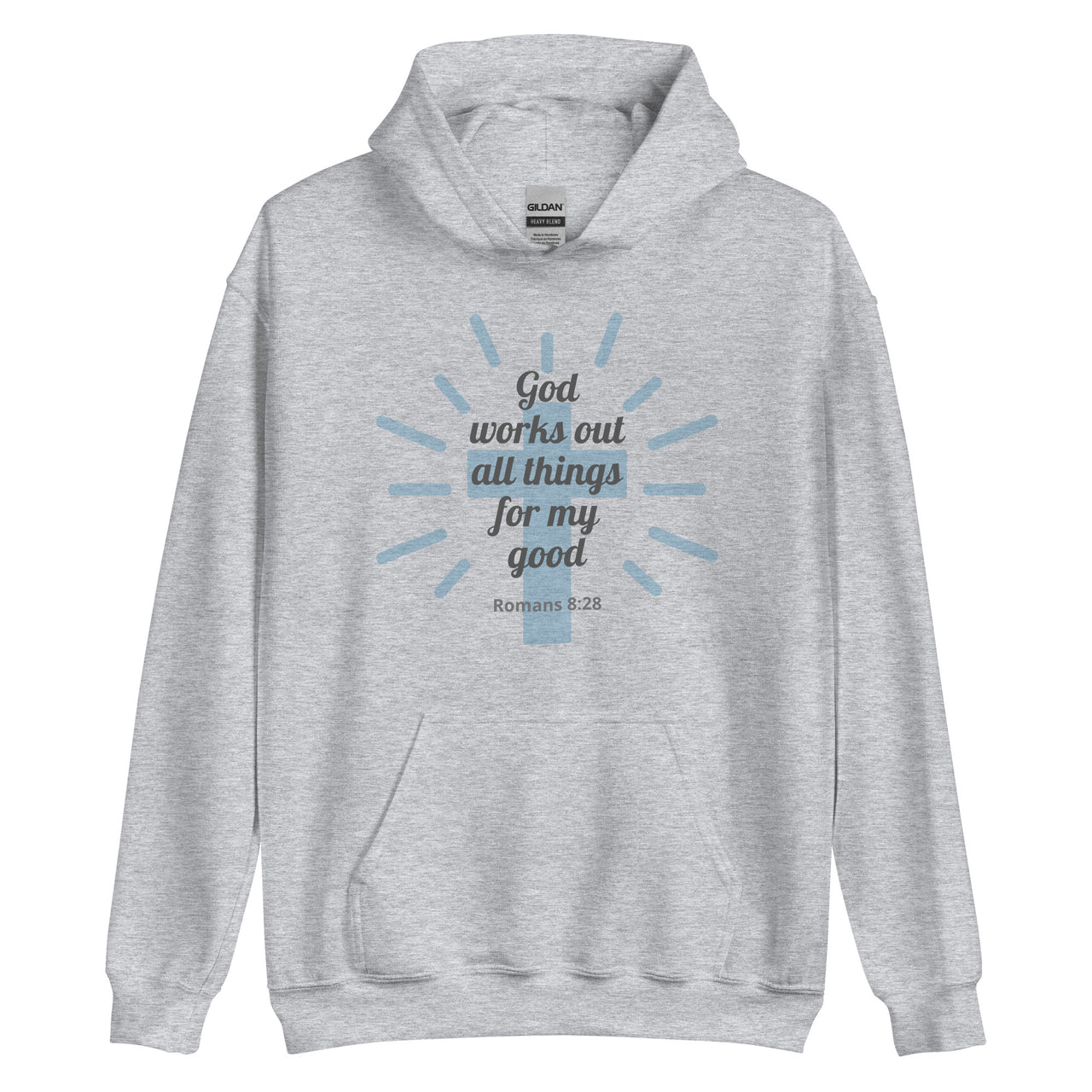 "All Things for my Good" Unisex Hoodie 3