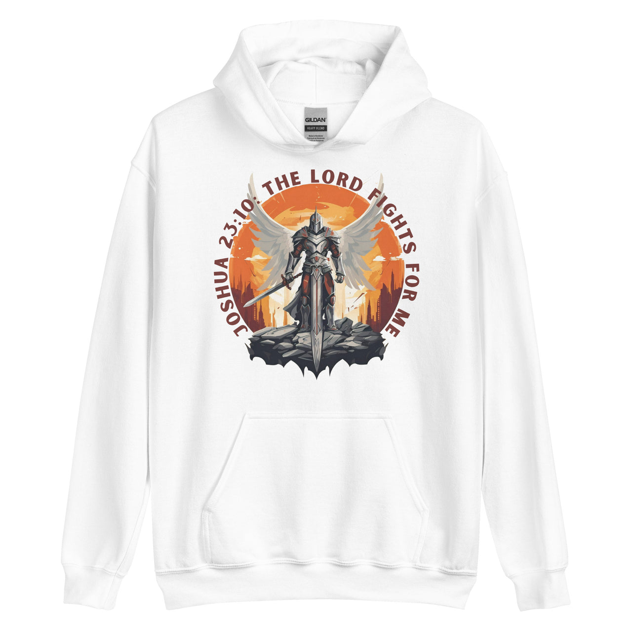 “The Lord Fights for Me” Unisex Hoodie 2
