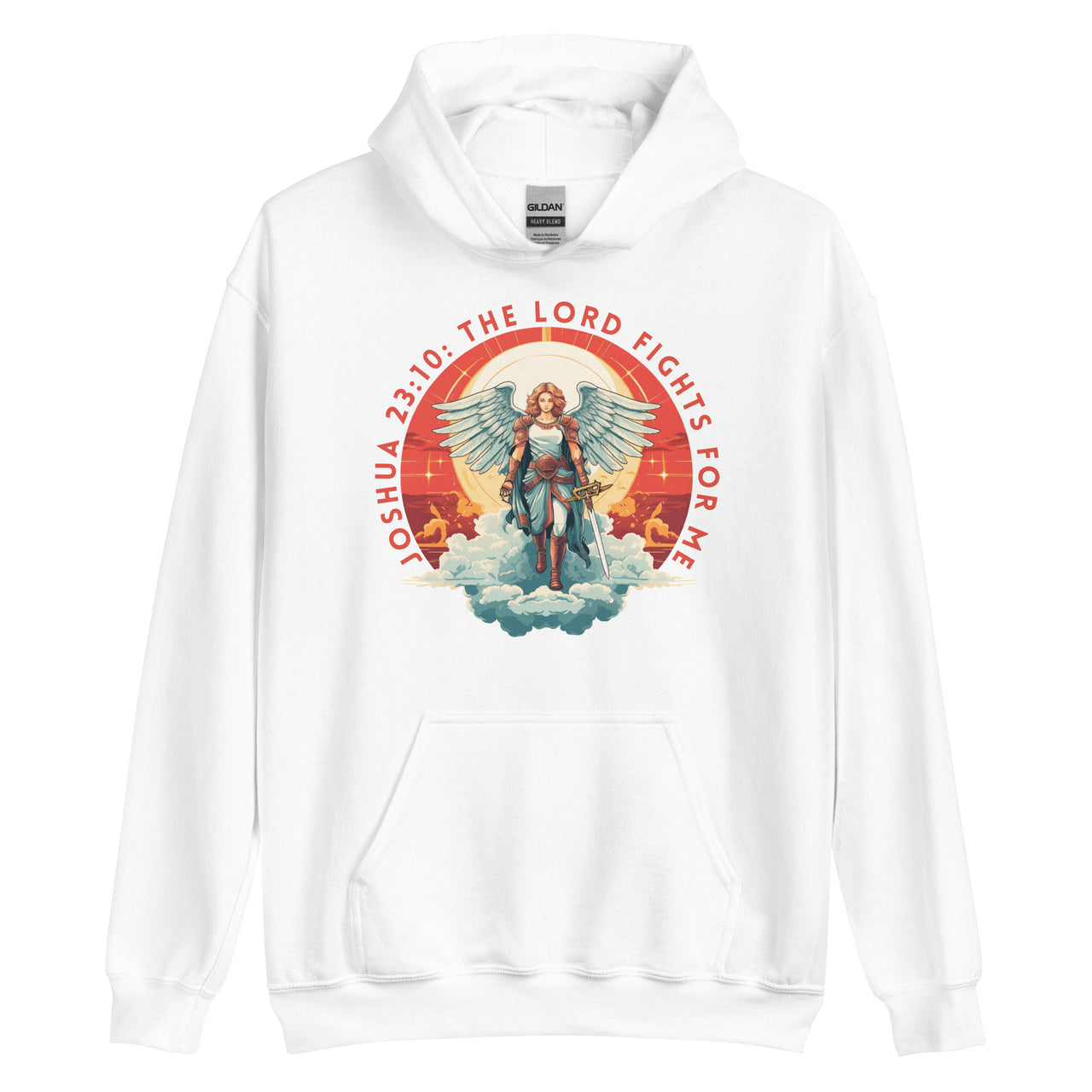 “The Lord Fights for Me” Unisex Hoodie 3