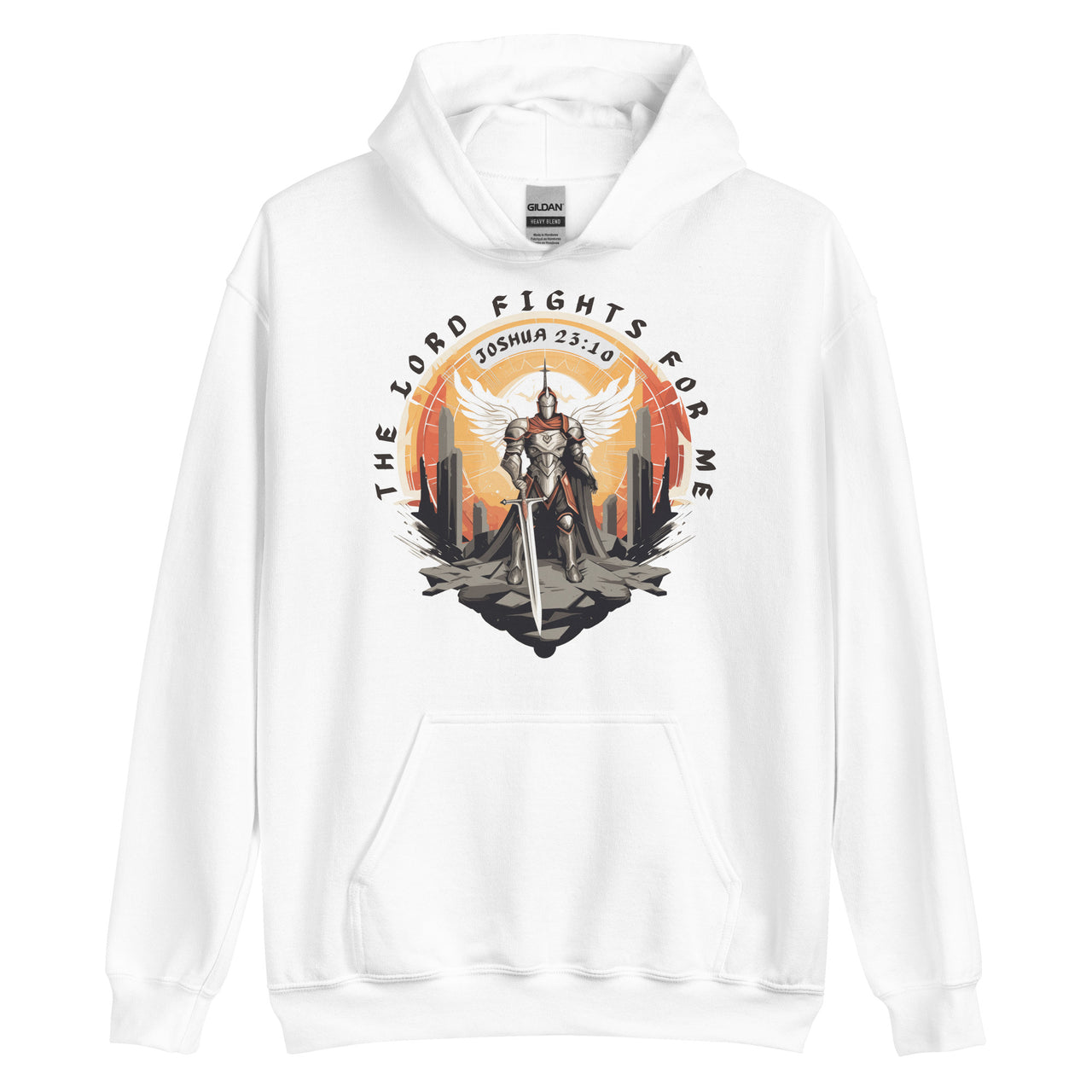 “The Lord Fights for Me” Unisex Hoodie 5