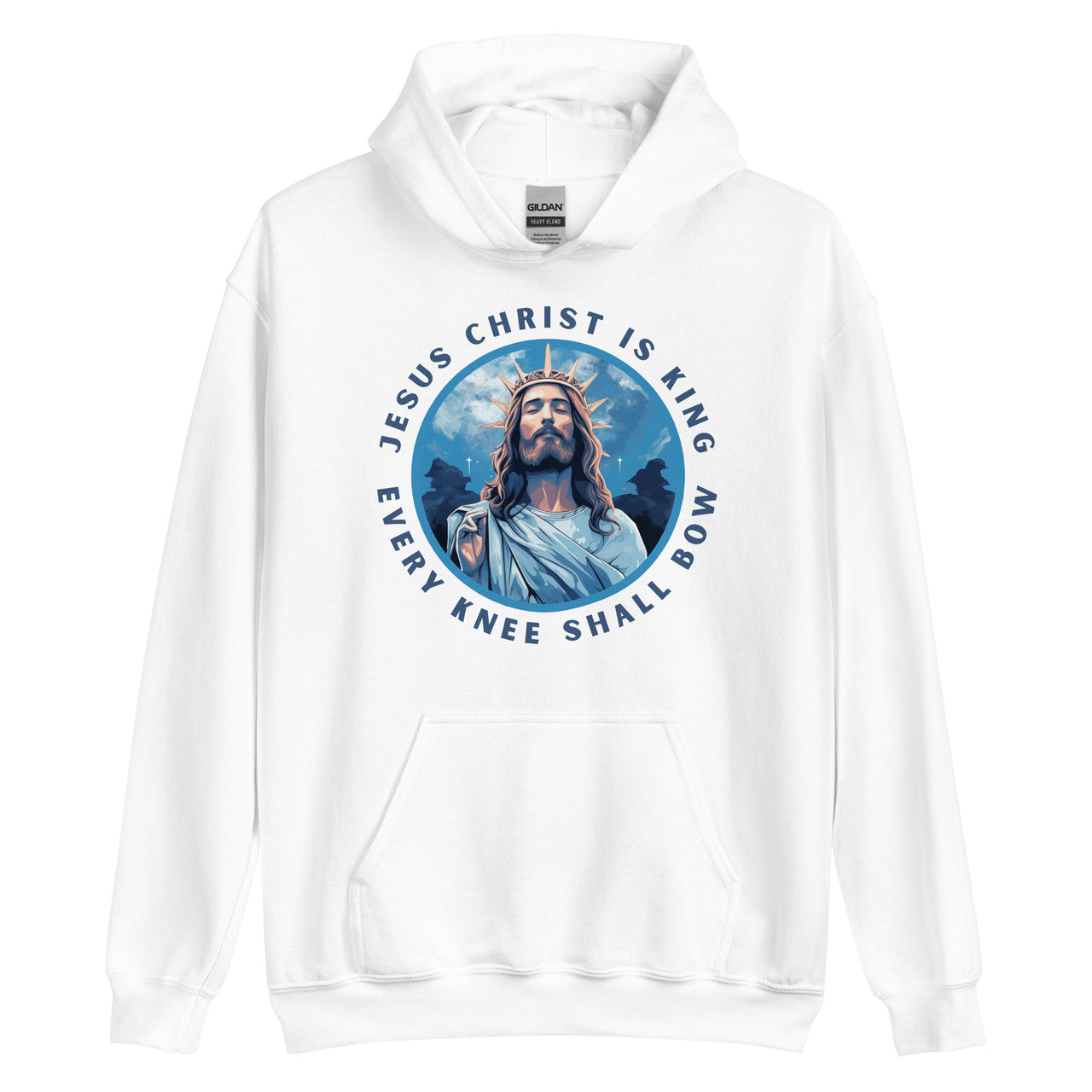 "Every Knee Shall Bow" Unisex Hoodie 1