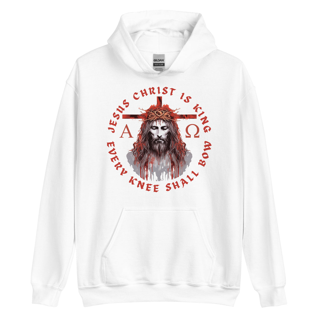 "Every Knee Shall Bow" Unisex Hoodie 5