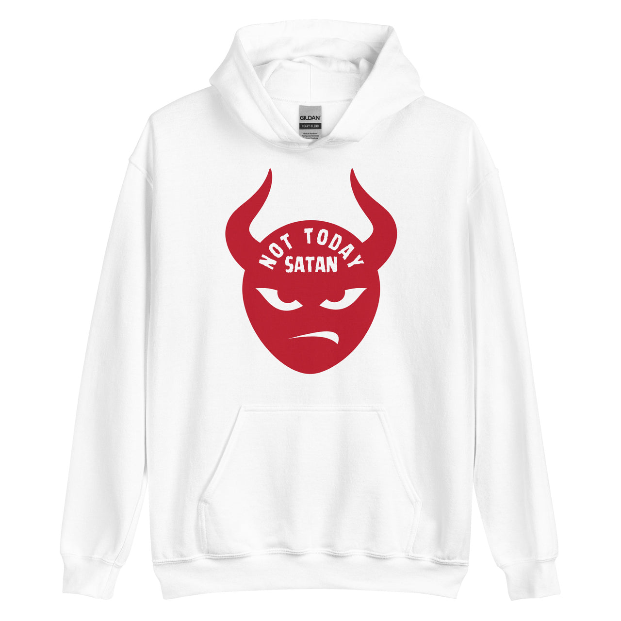 "Not Today Satan" Unisex Hoodie 2