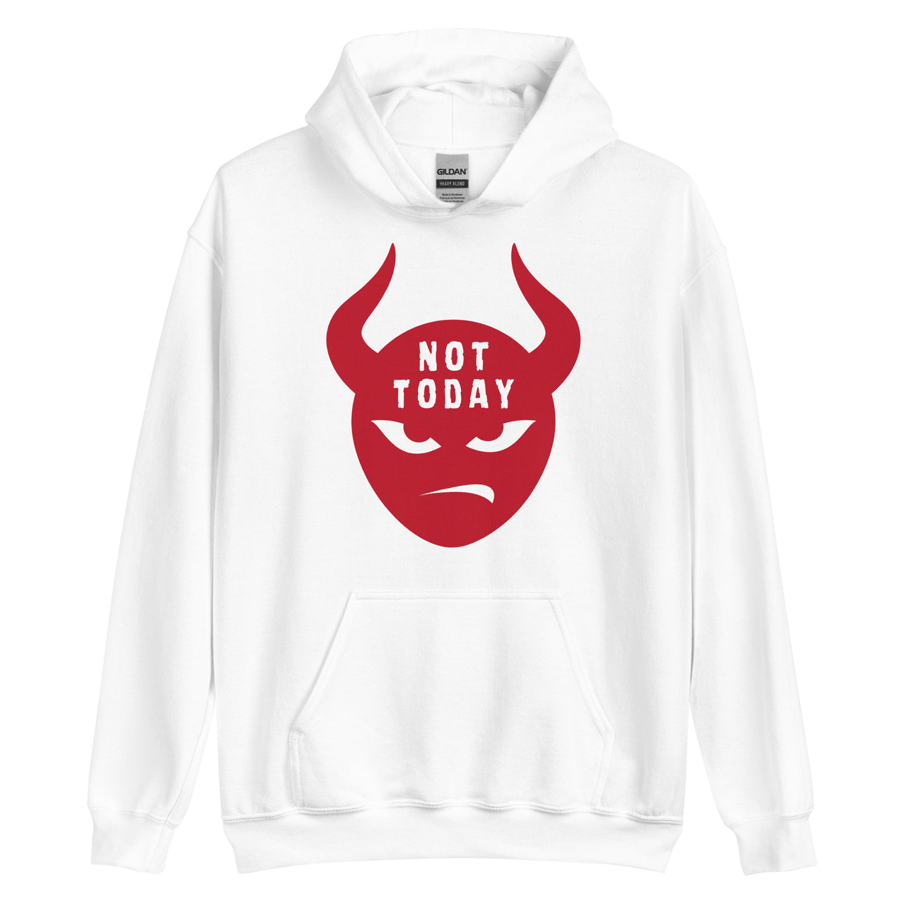 "Not Today Satan" Unisex Hoodie 2