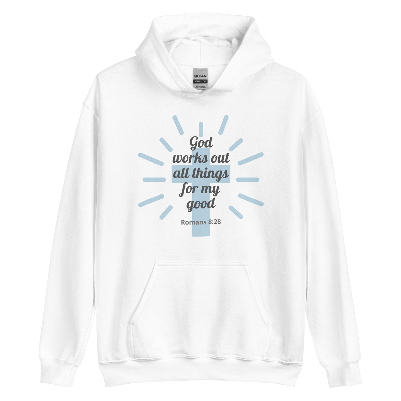 "All Things for my Good" Unisex Hoodie 3