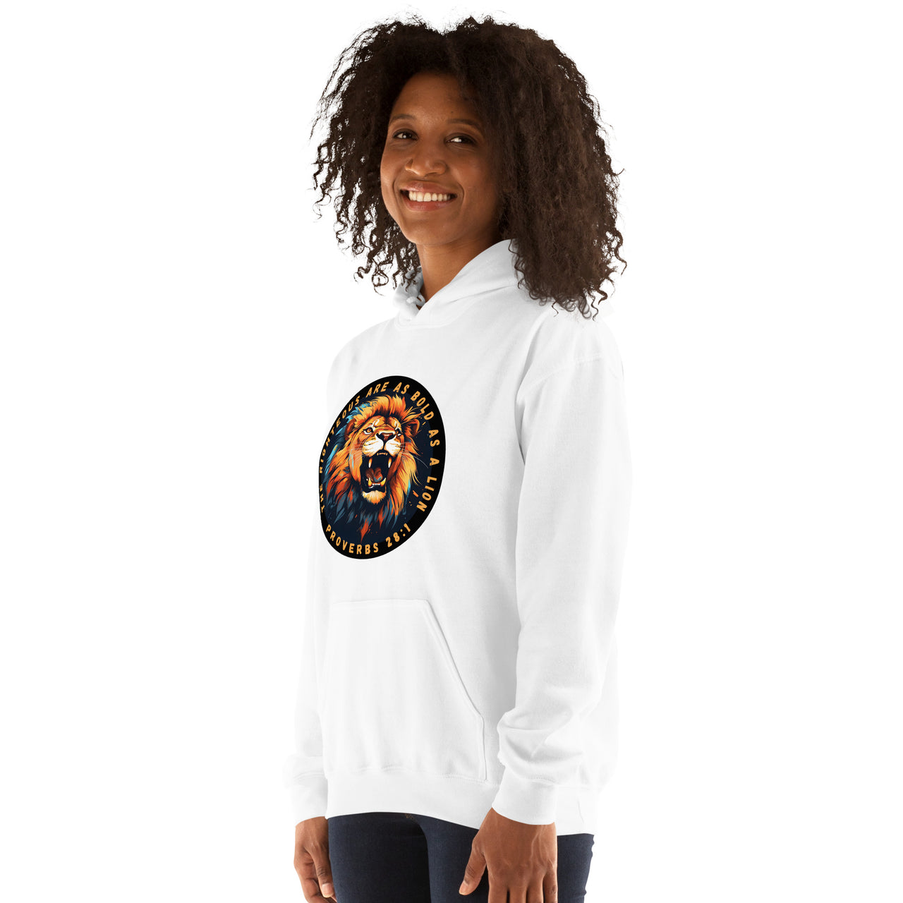“Bold as a Lion” Unisex Hoodie 1