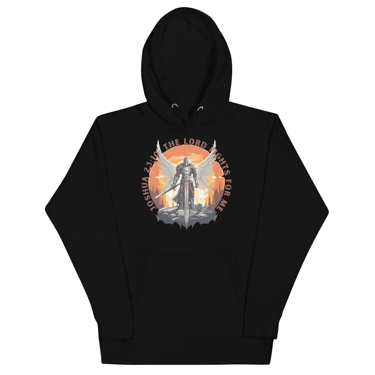 “The Lord Fights for Me” Unisex Premium Hoodie 2