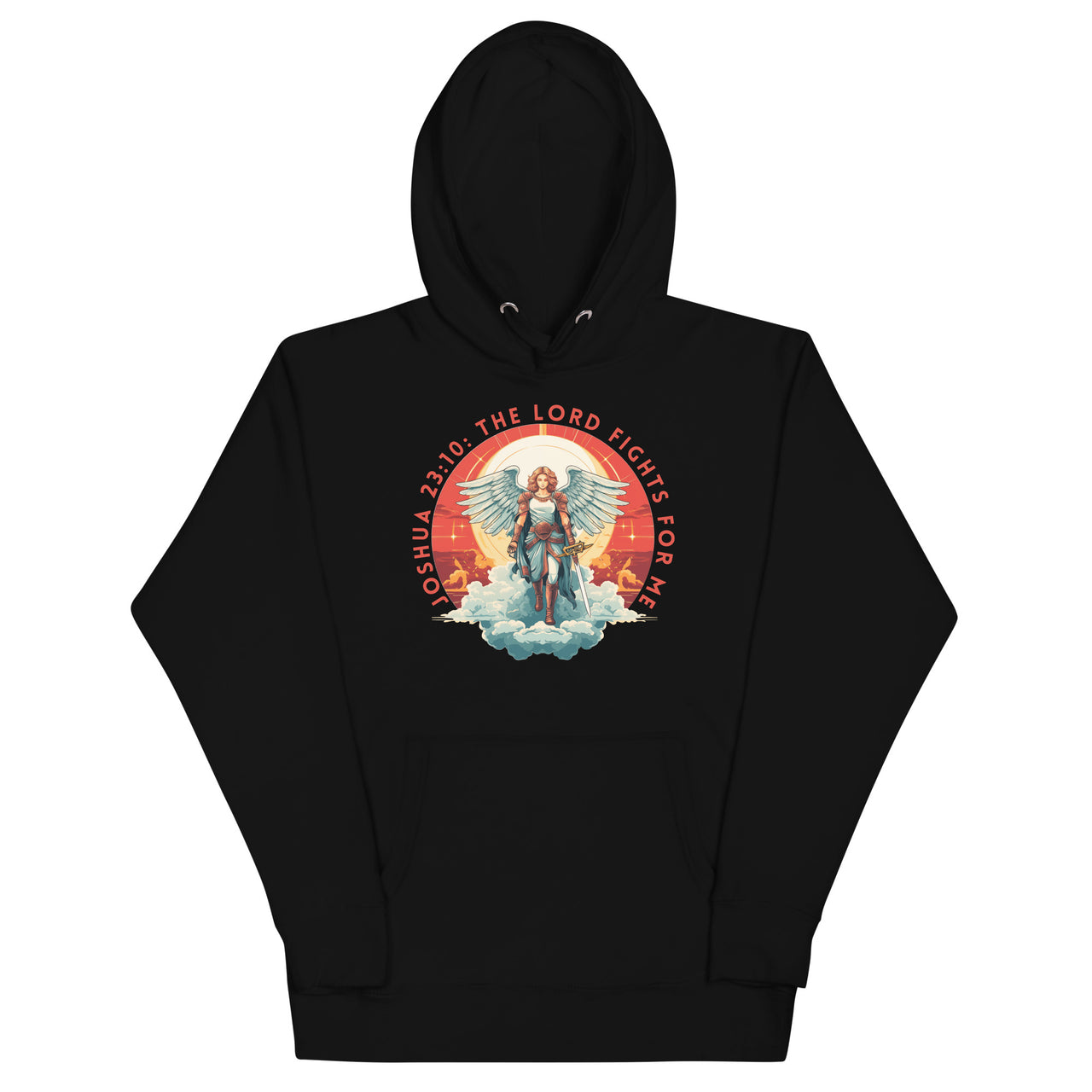 “The Lord Fights for Me” Unisex Premium Hoodie 3