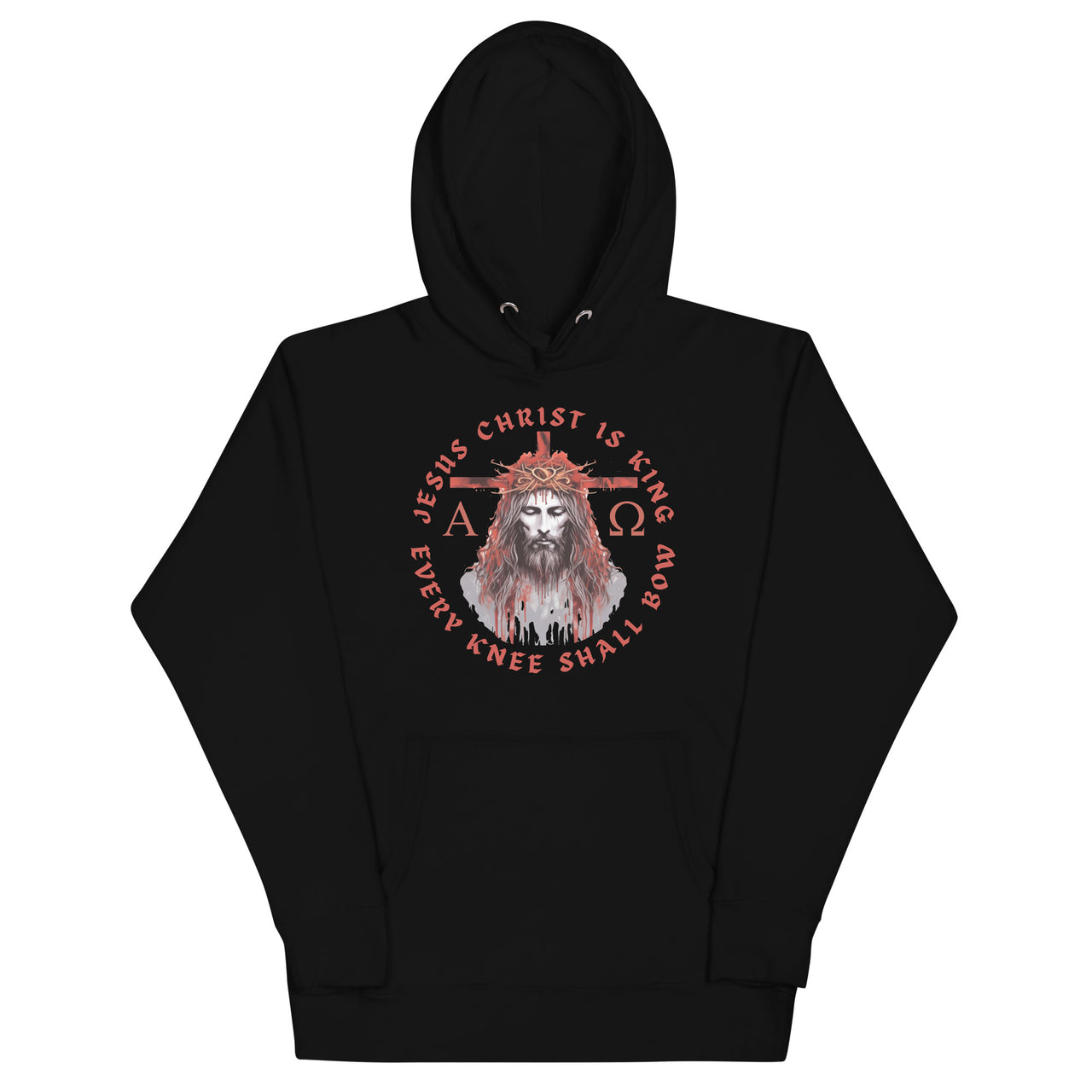 "Every Knee Shall Bow" Unisex Premium Hoodie 5