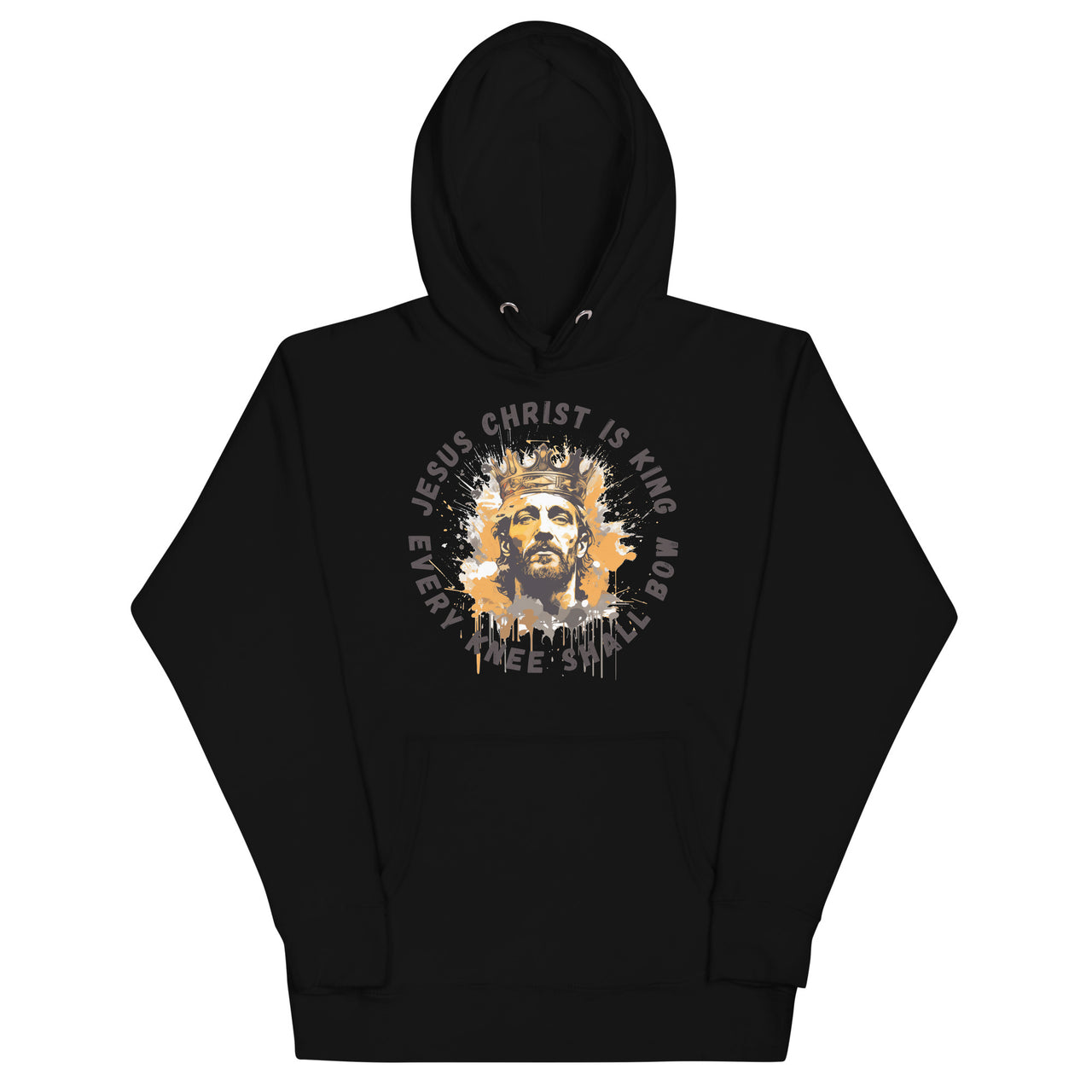 "Every Knee Shall Bow" Unisex Premium Hoodie 4