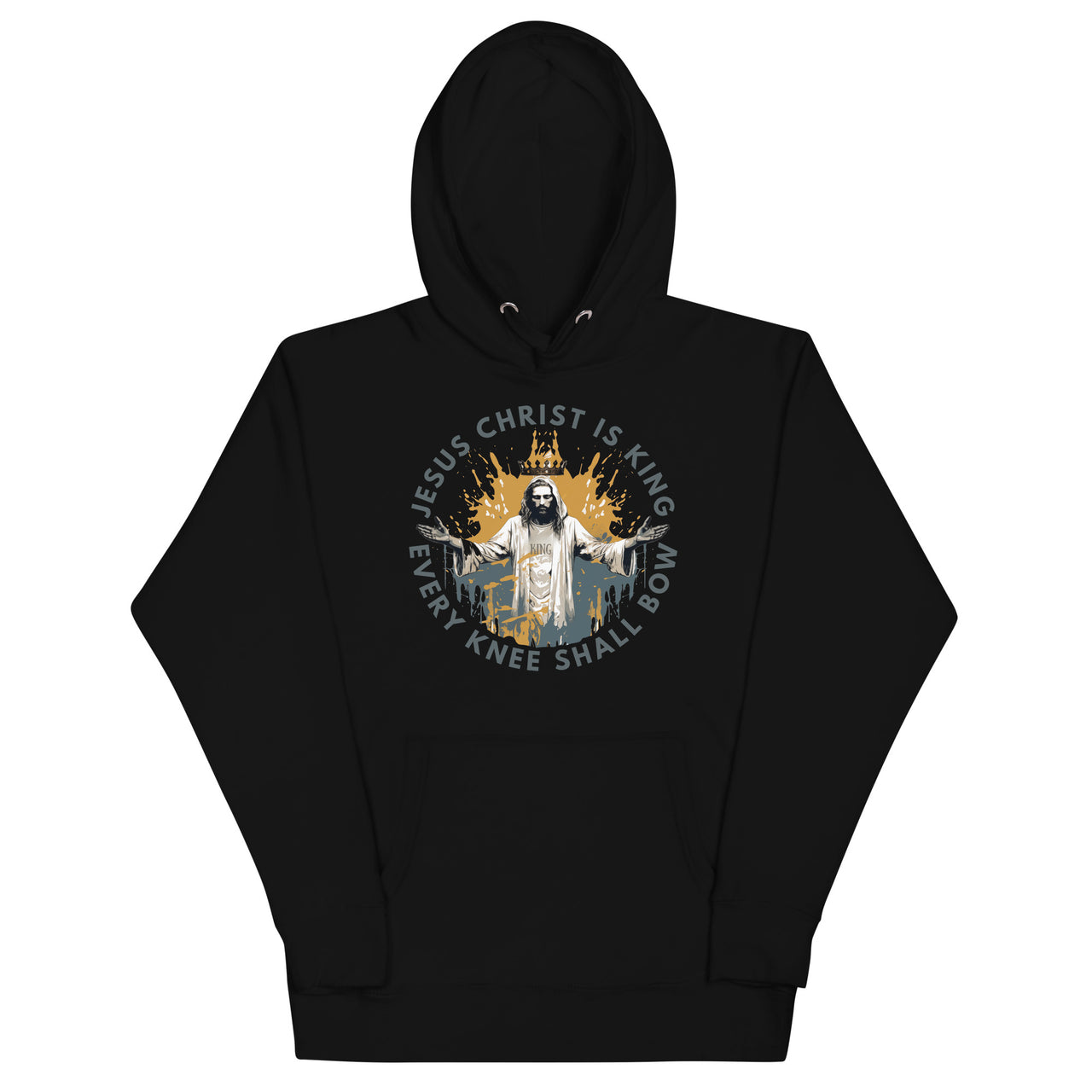 "Every Knee Shall Bow" Unisex Premium Hoodie 3