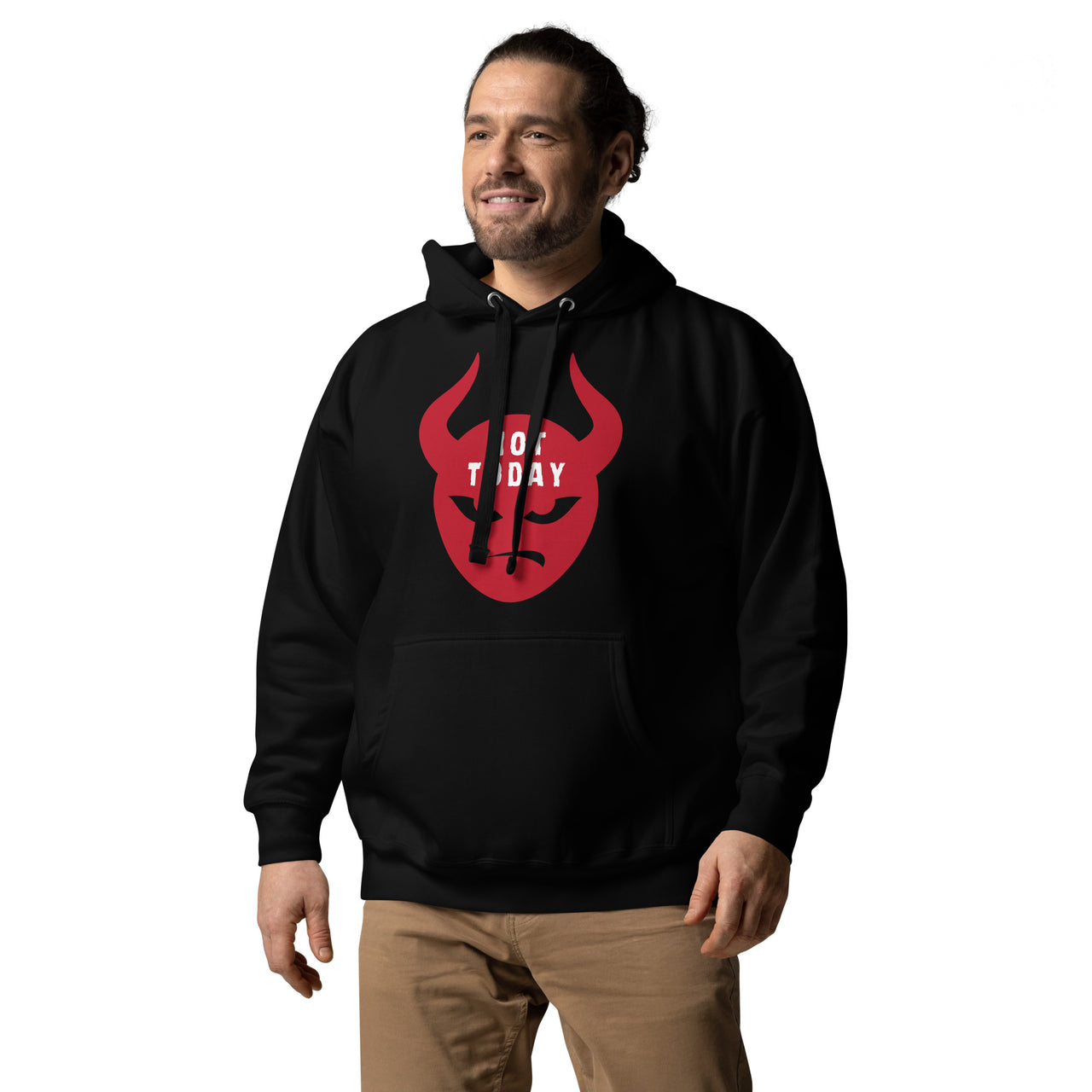 "Not Today Satan" Unisex Premium Hoodie 9