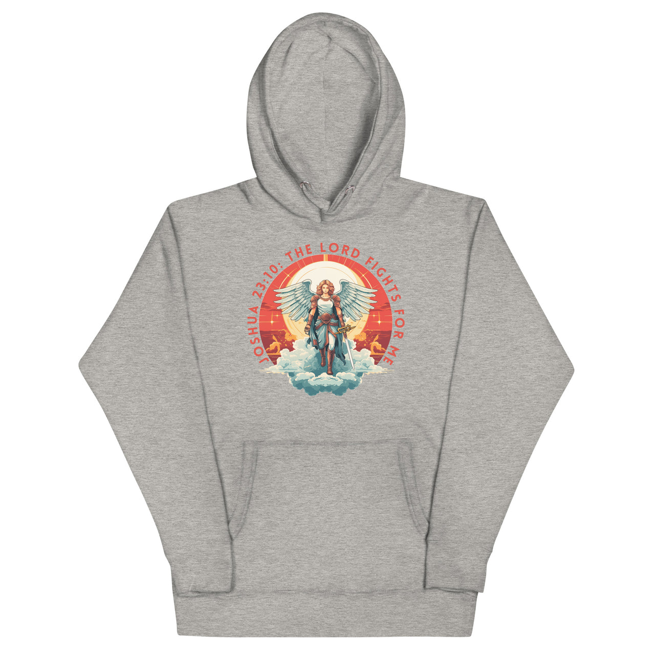 “The Lord Fights for Me” Unisex Premium Hoodie 3