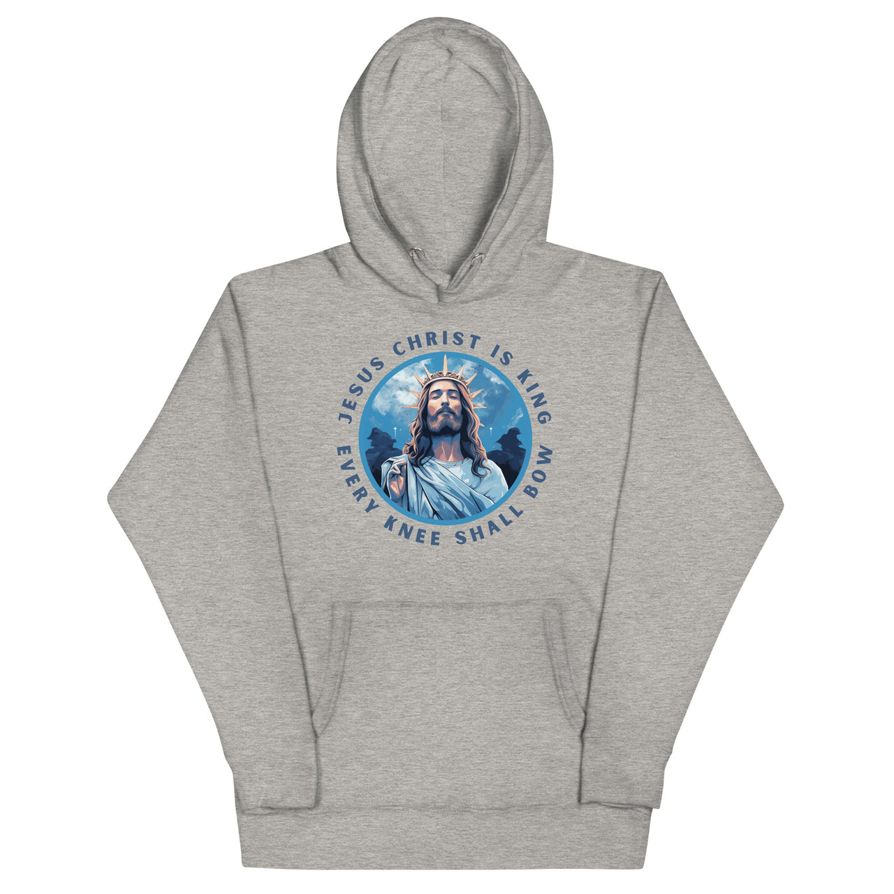 "Every Knee Shall Bow" Unisex Premium Hoodie 1