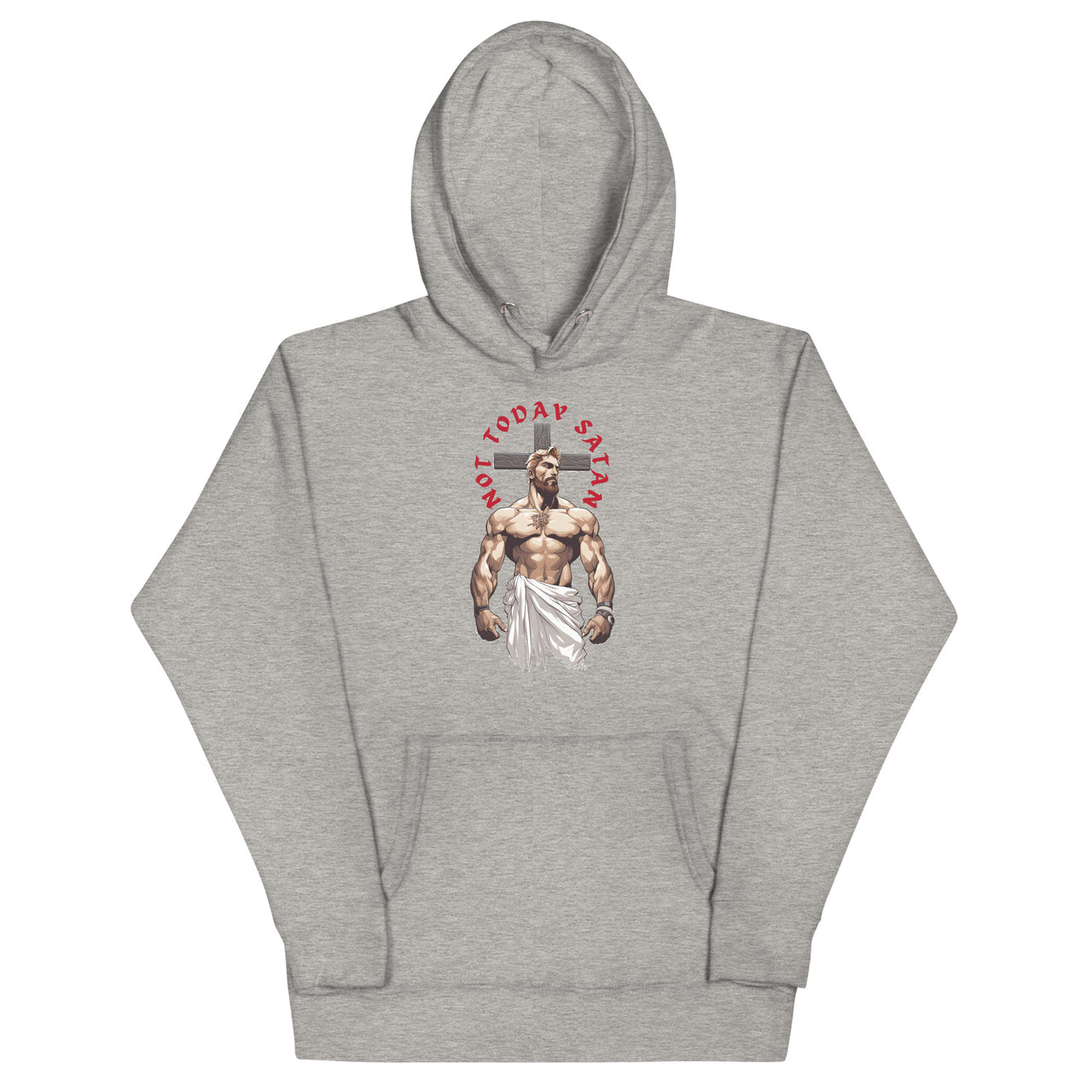 "Not Today Satan" Unisex Premium Hoodie 3