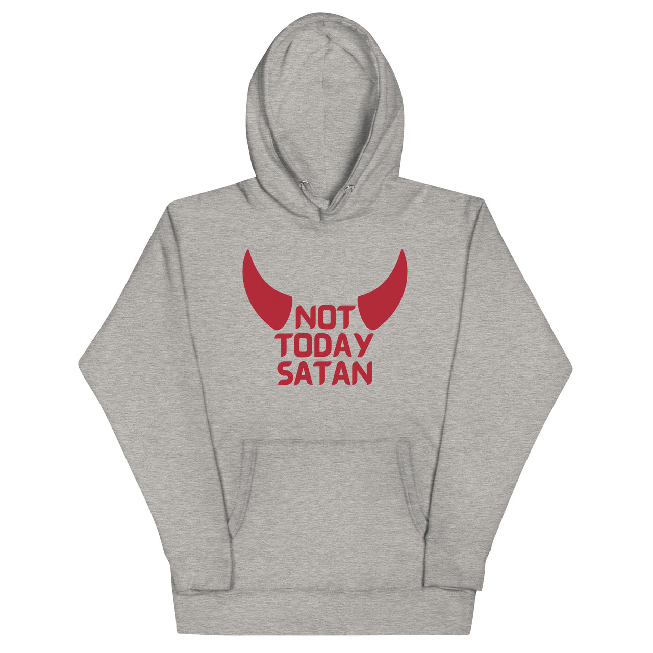 "Not Today Satan" Unisex Premium Hoodie 5