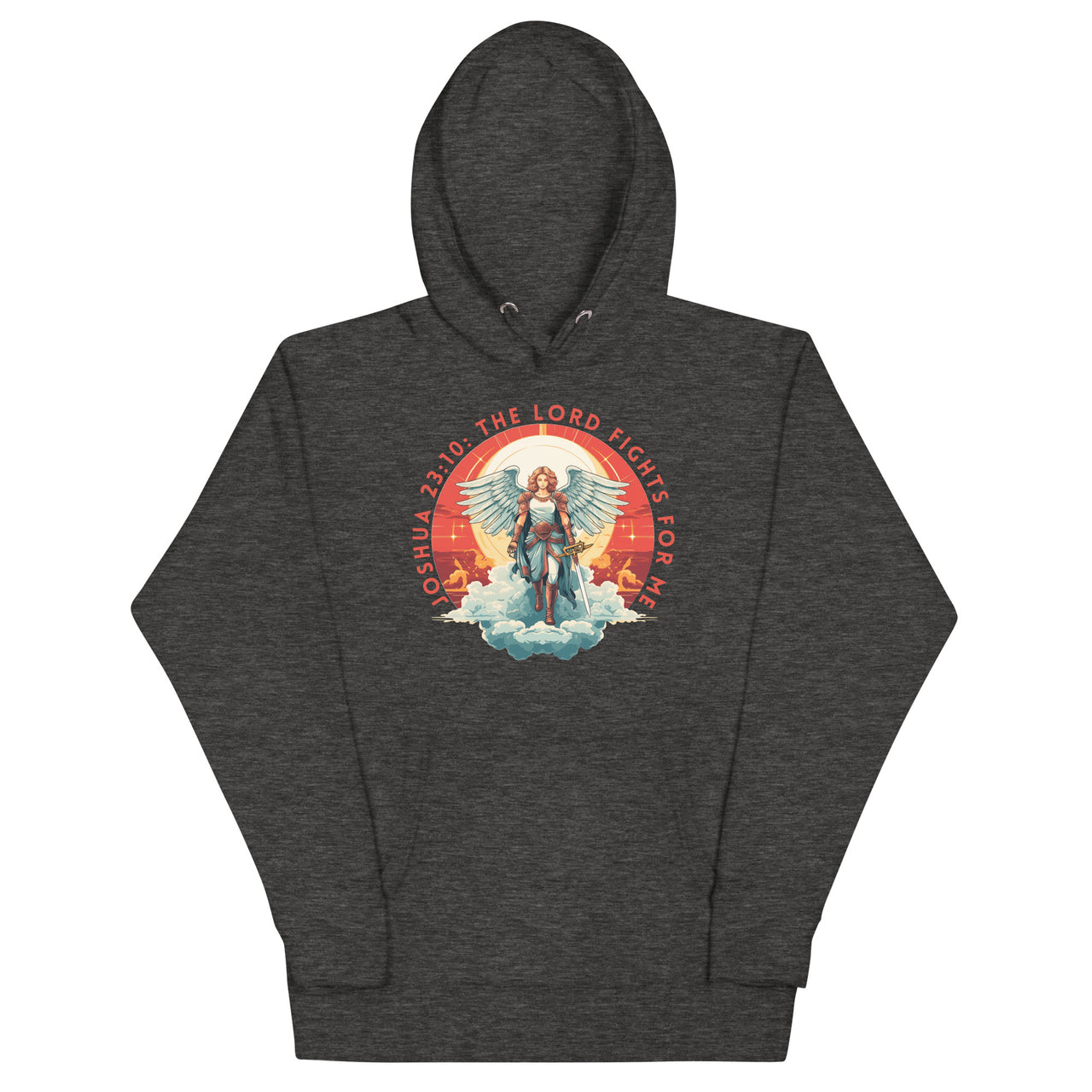 “The Lord Fights for Me” Unisex Premium Hoodie 3