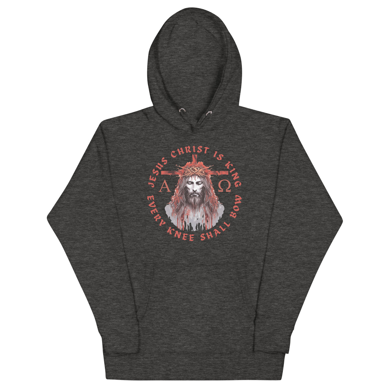 "Every Knee Shall Bow" Unisex Premium Hoodie 5