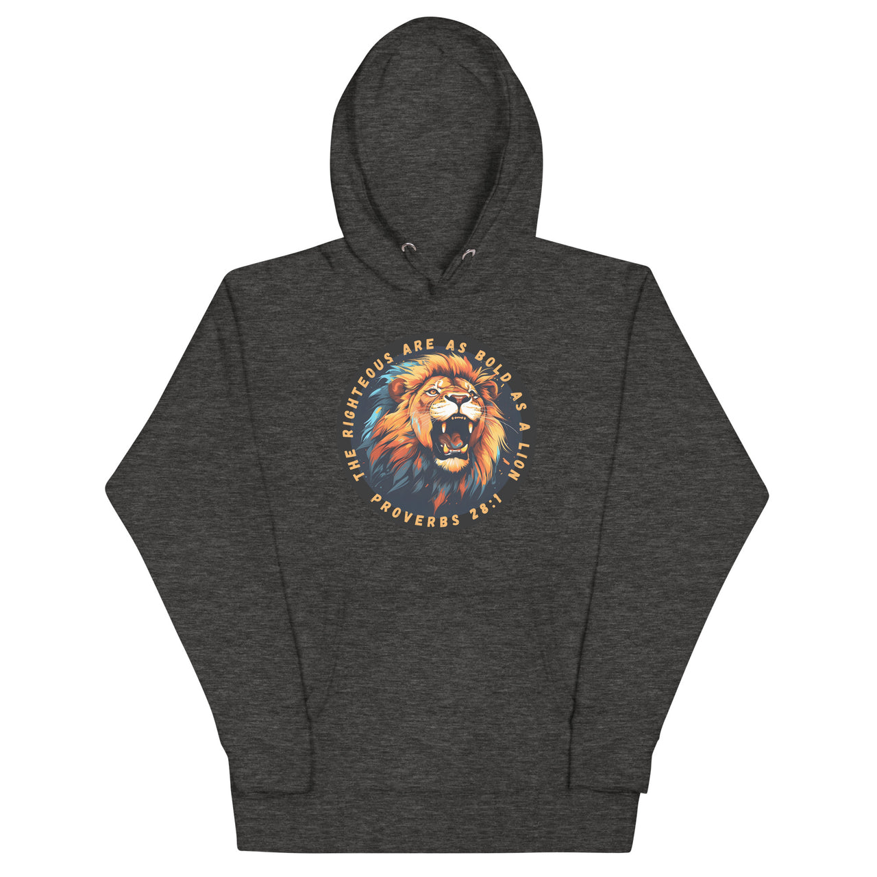 “Bold as a Lion” Unisex Premium Hoodie 1
