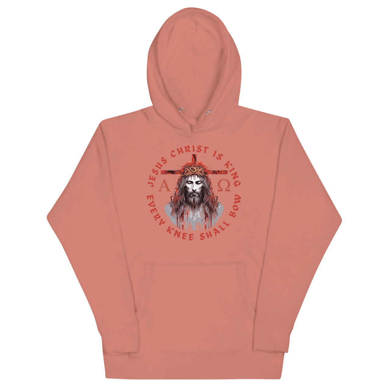 "Every Knee Shall Bow" Unisex Premium Hoodie 5