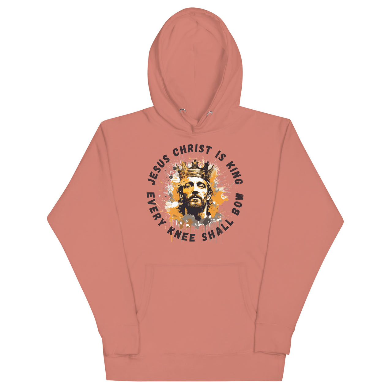 "Every Knee Shall Bow" Unisex Premium Hoodie 4