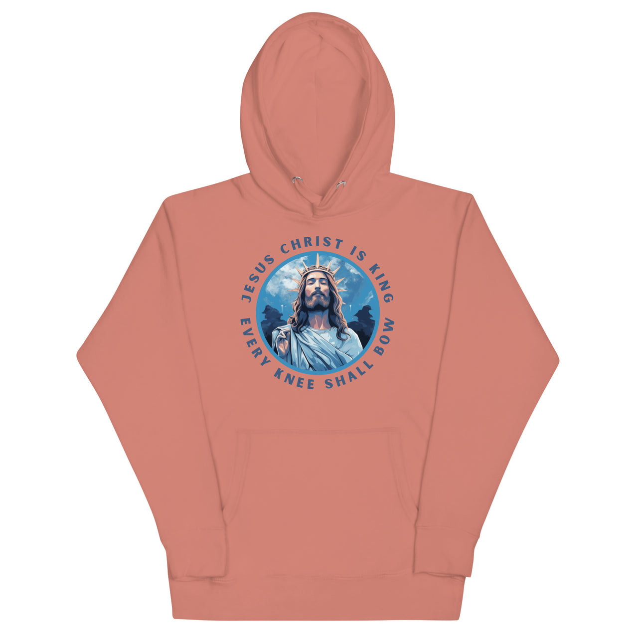 "Every Knee Shall Bow" Unisex Premium Hoodie 1