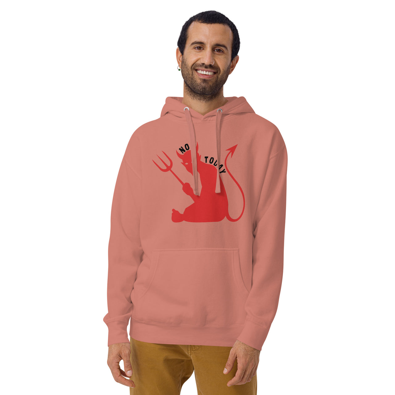 "Not Today Satan" Unisex Premium Hoodie 10