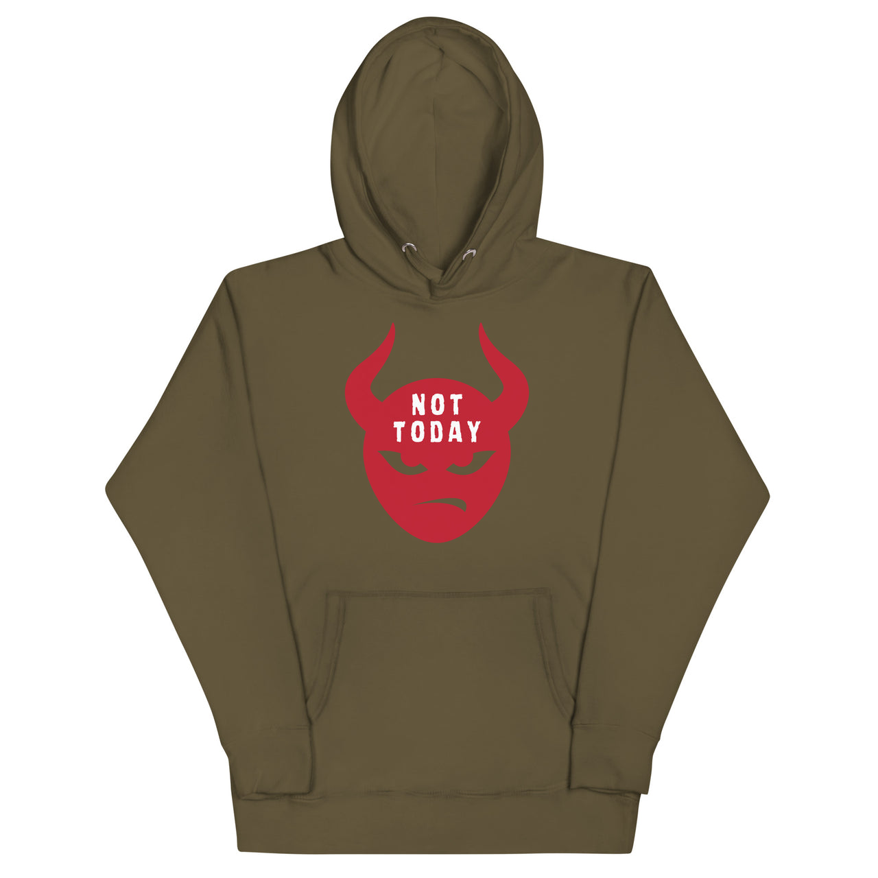 "Not Today Satan" Unisex Premium Hoodie 9