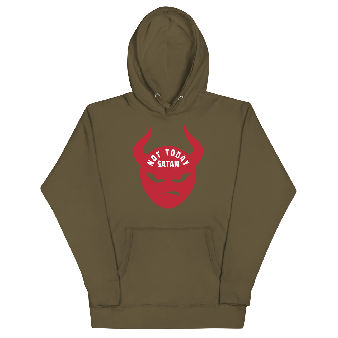"Not Today Satan" Unisex Premium Hoodie 2