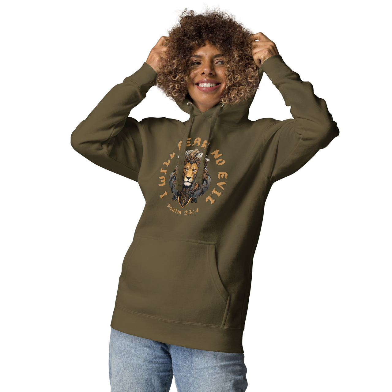 “Fear No Evil" Unisex Premium Hoodie 4