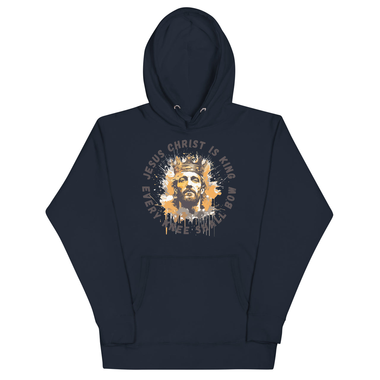 "Every Knee Shall Bow" Unisex Premium Hoodie 4