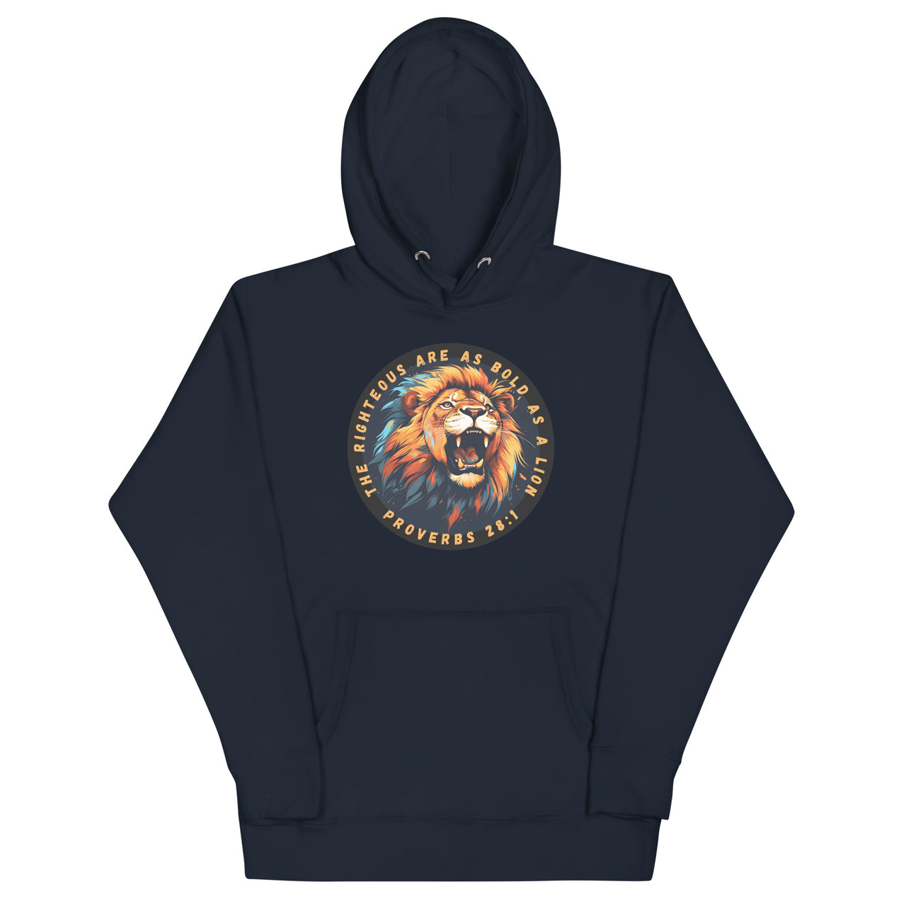 “Bold as a Lion” Unisex Premium Hoodie 1