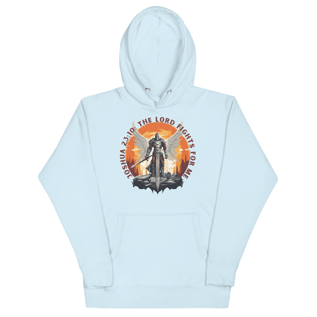 “The Lord Fights for Me” Unisex Premium Hoodie 2