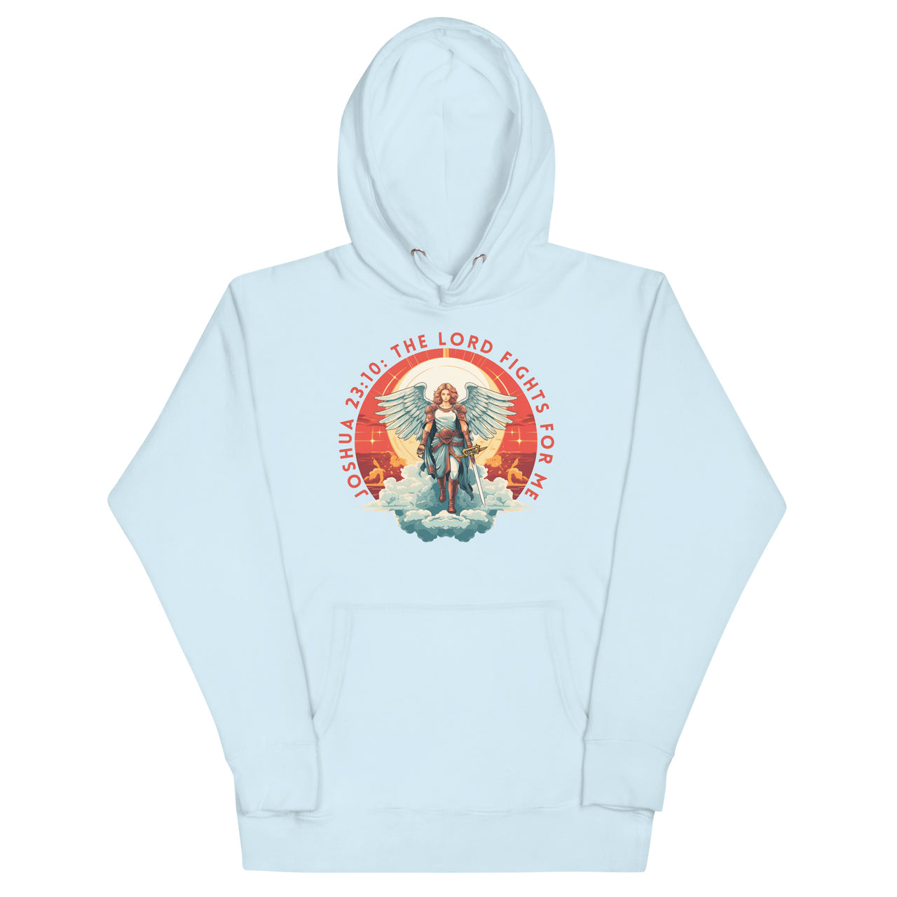 “The Lord Fights for Me” Unisex Premium Hoodie 3