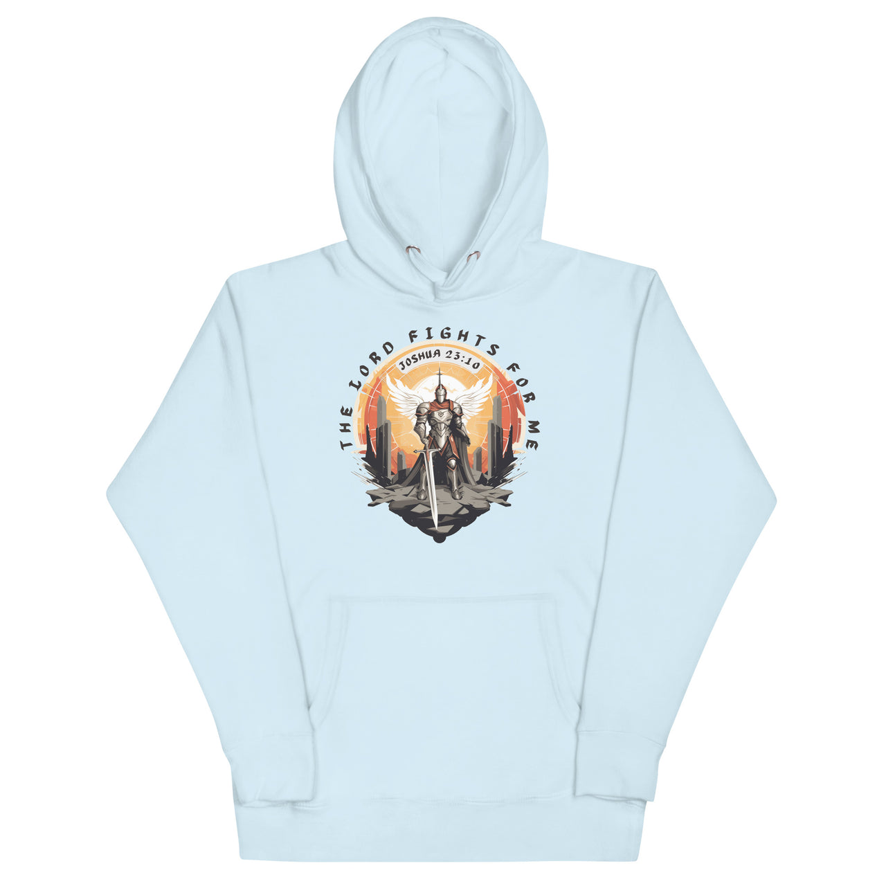 “The Lord Fights for Me” Unisex Premium Hoodie 5