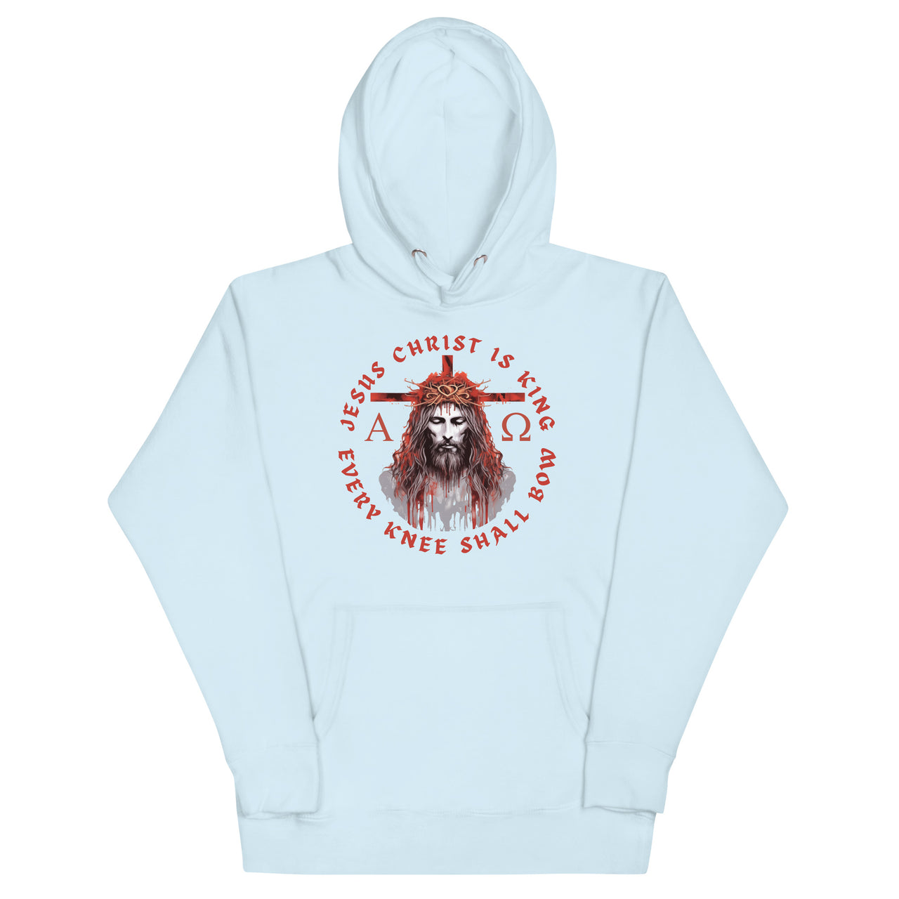 "Every Knee Shall Bow" Unisex Premium Hoodie 5