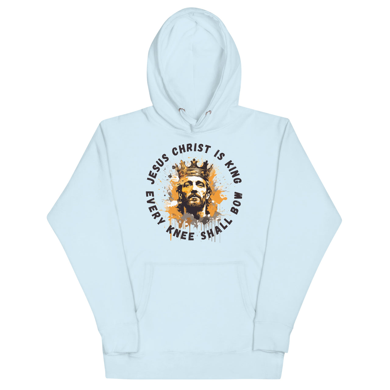 "Every Knee Shall Bow" Unisex Premium Hoodie 4