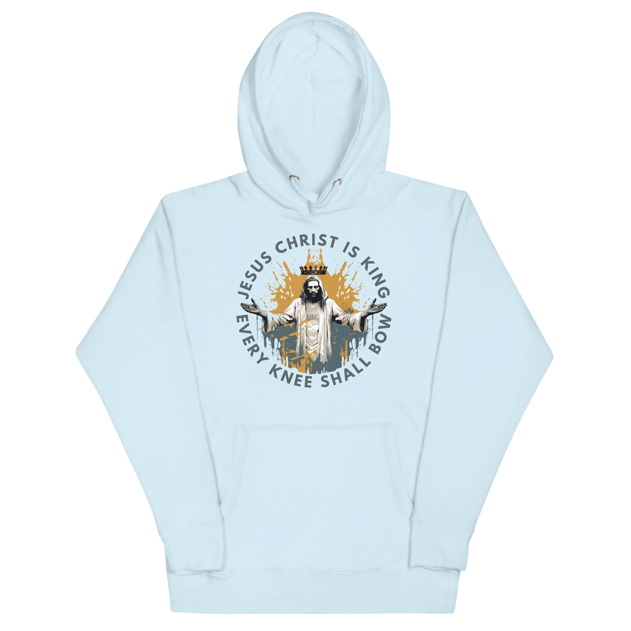 "Every Knee Shall Bow" Unisex Premium Hoodie 3