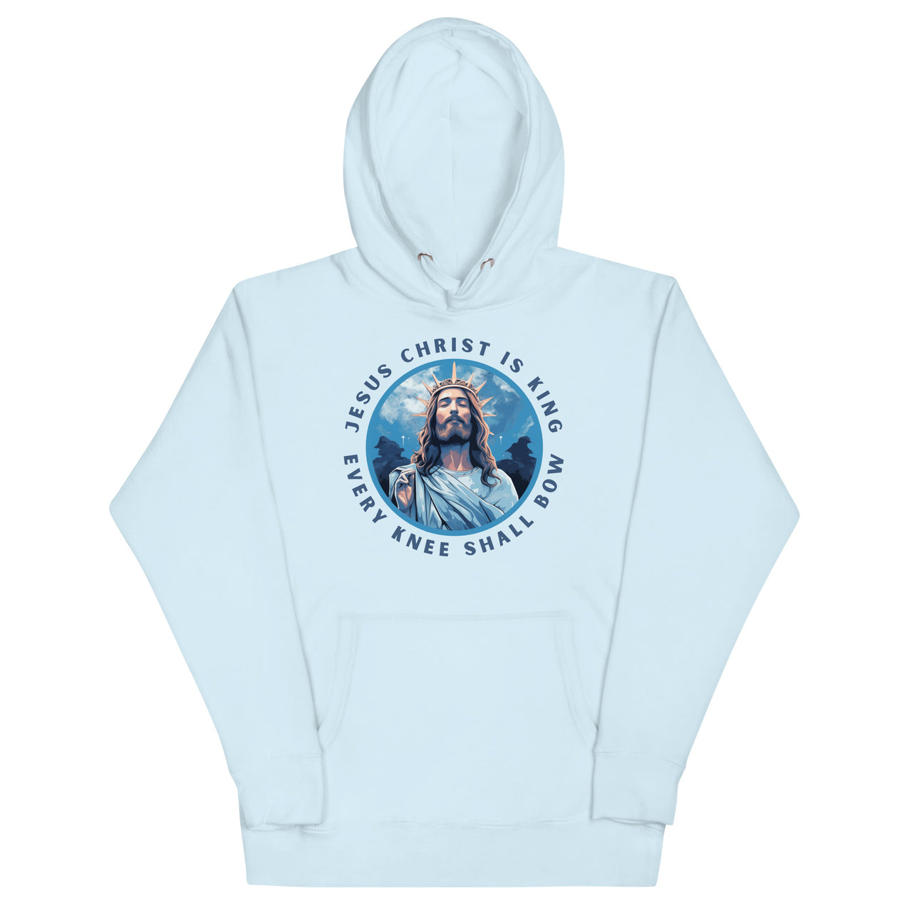 "Every Knee Shall Bow" Unisex Premium Hoodie 1