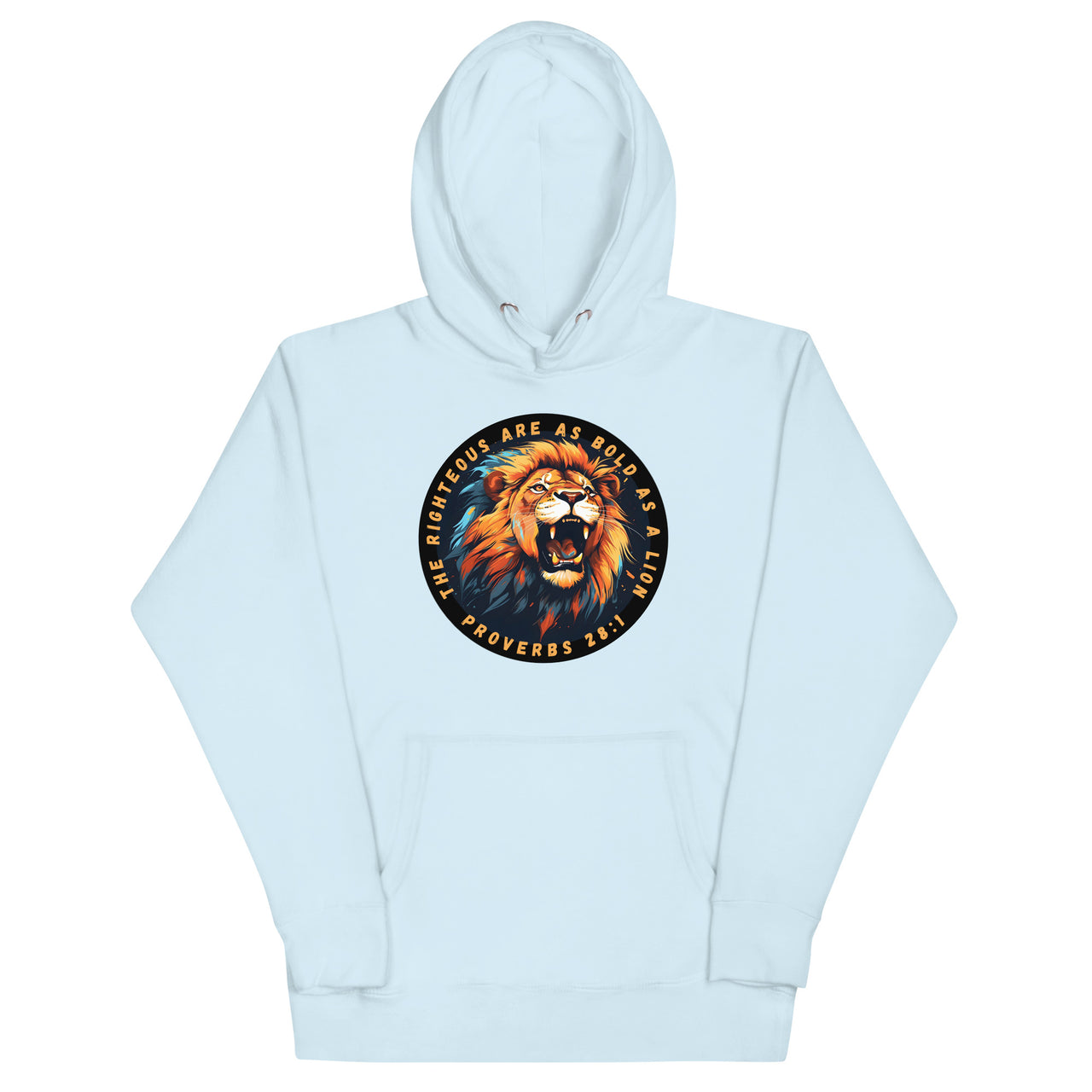 “Bold as a Lion” Unisex Premium Hoodie 1